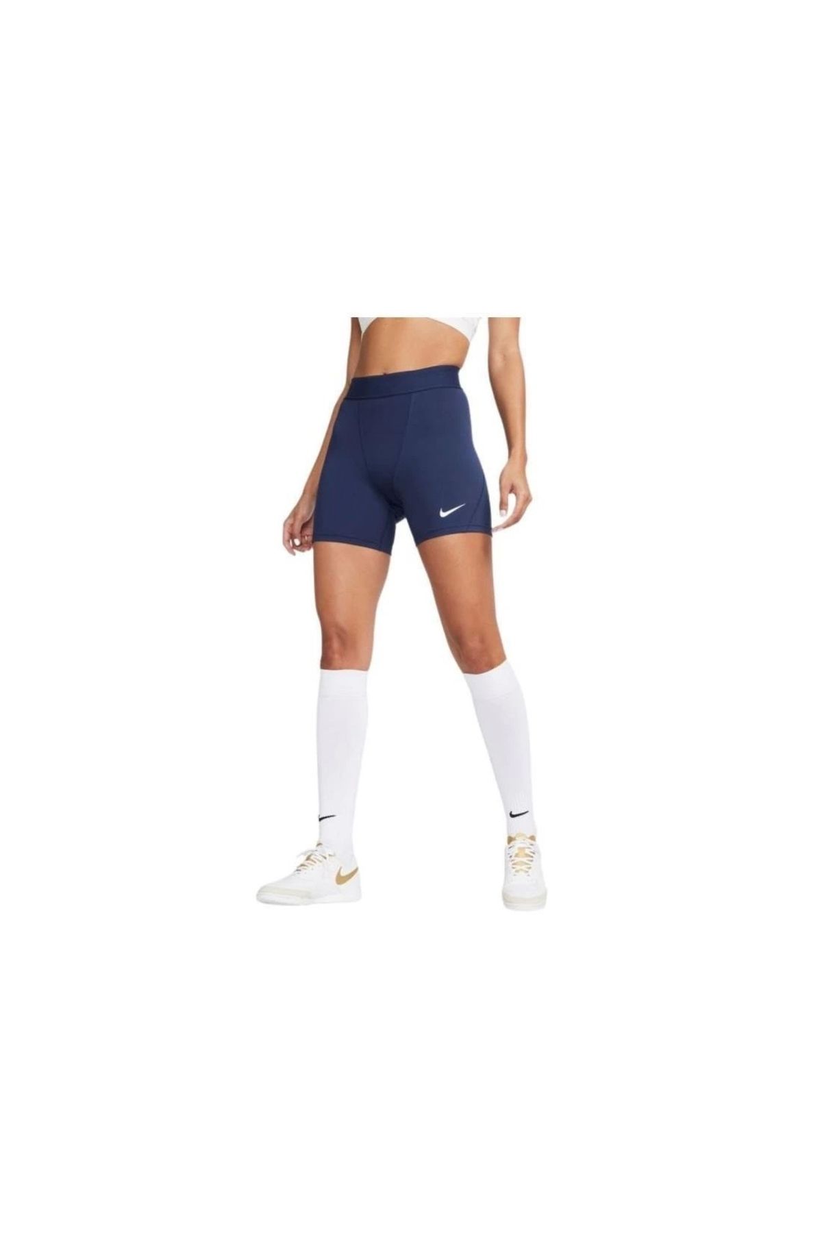 Nike Pro Strike Dri Fit Kadın Lacivert Tayt Dh8327-410