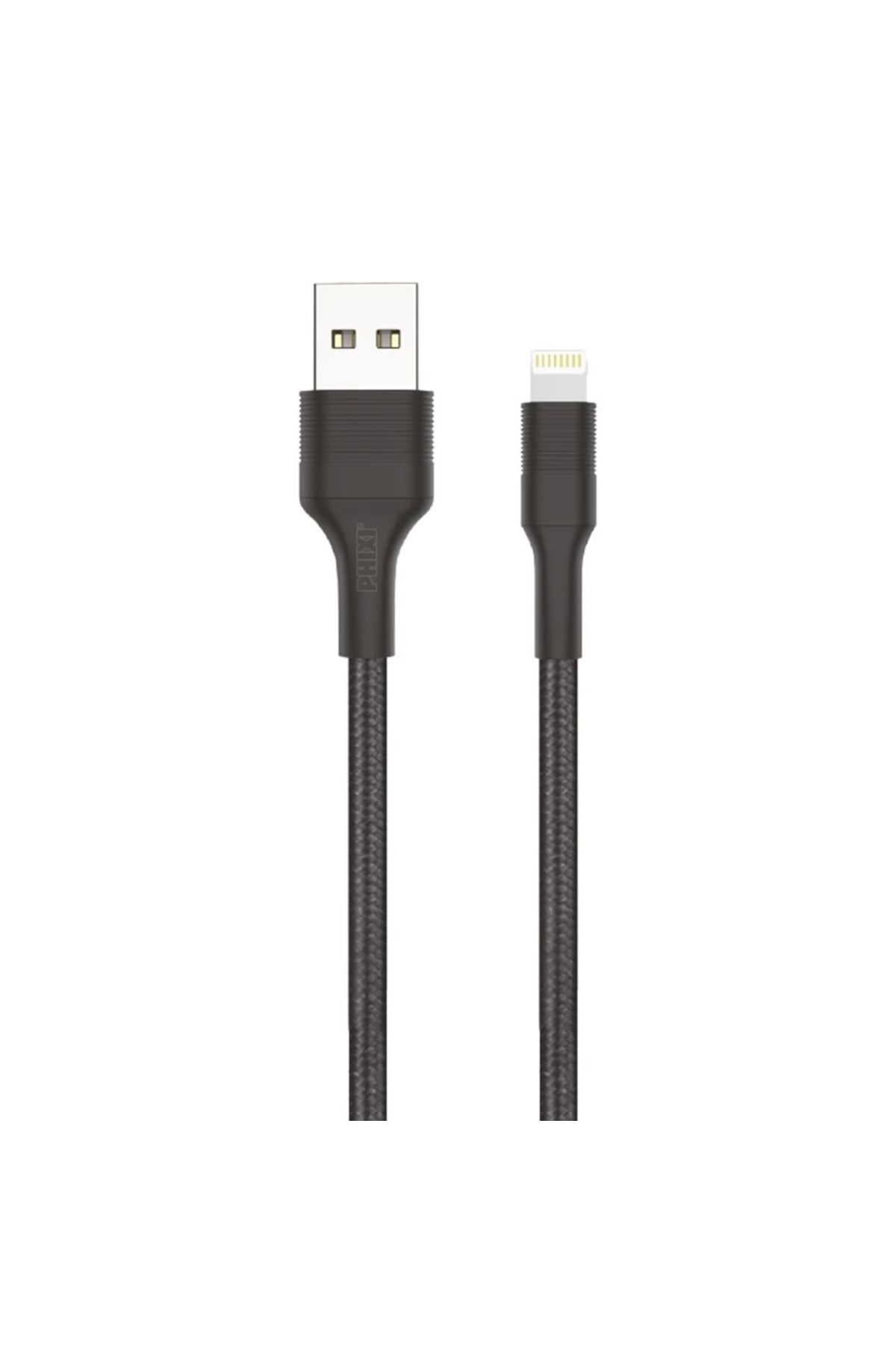 Eldenör Force Cb431l Hasır Örgü Ve Ekstra Güçlendirilmiş Silikon Başlıklı Lightning Usb Hızlı Şarj Ve Data K
