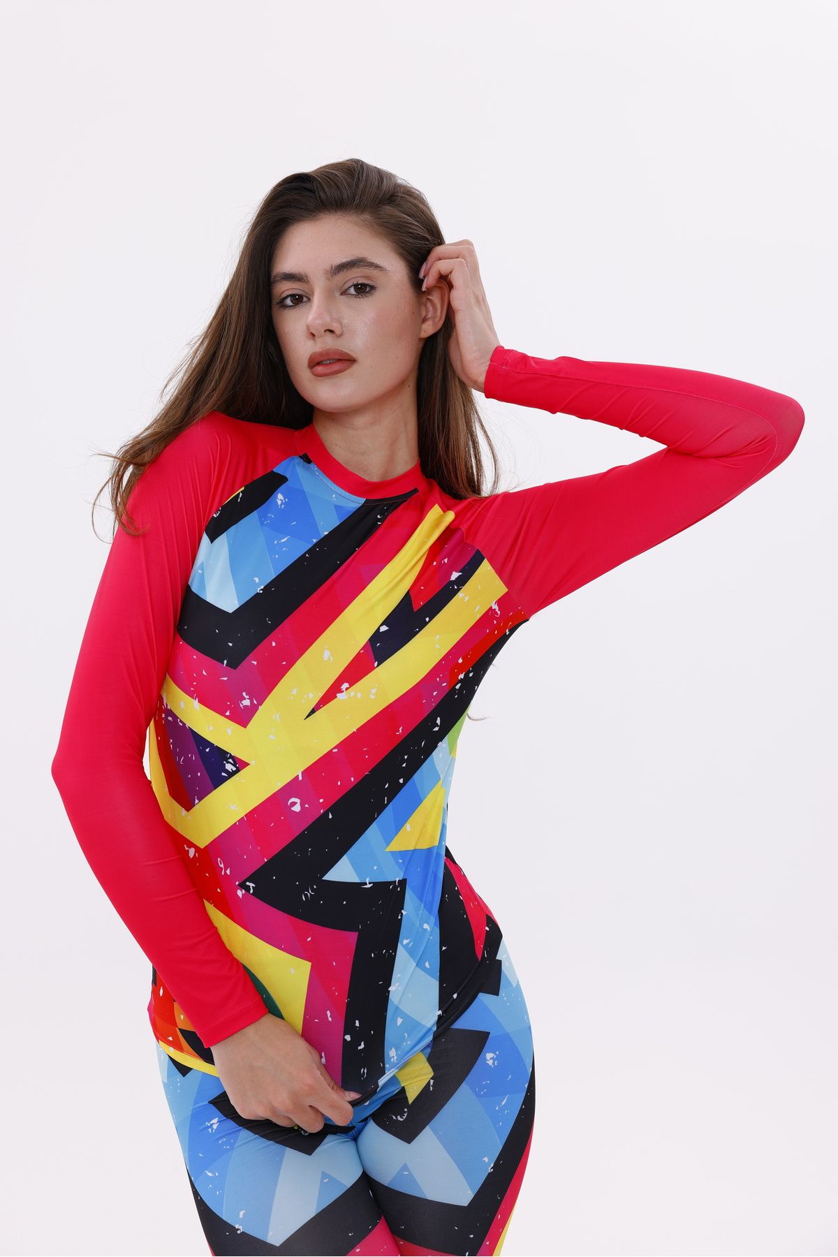 NEPTUNUS SHOP UPF50,KADIN UZUN KOLLU,RASHGUARD,DALIŞ,YELKEN,SÖRF,SCUBA,ÜST GİYİM