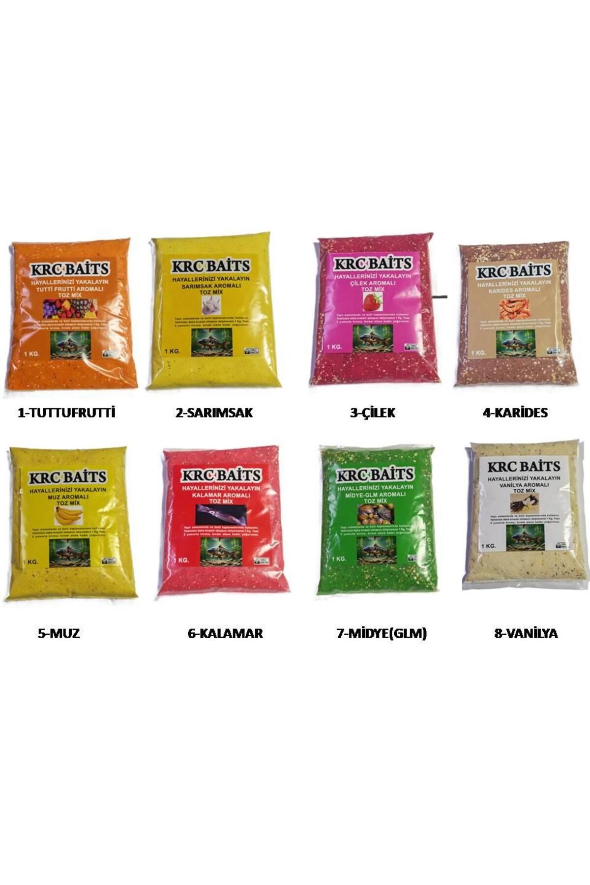 KRC BAİTS KRC Baits Aromalı Sazan Hamur Tozu/Unu 1000 Gr