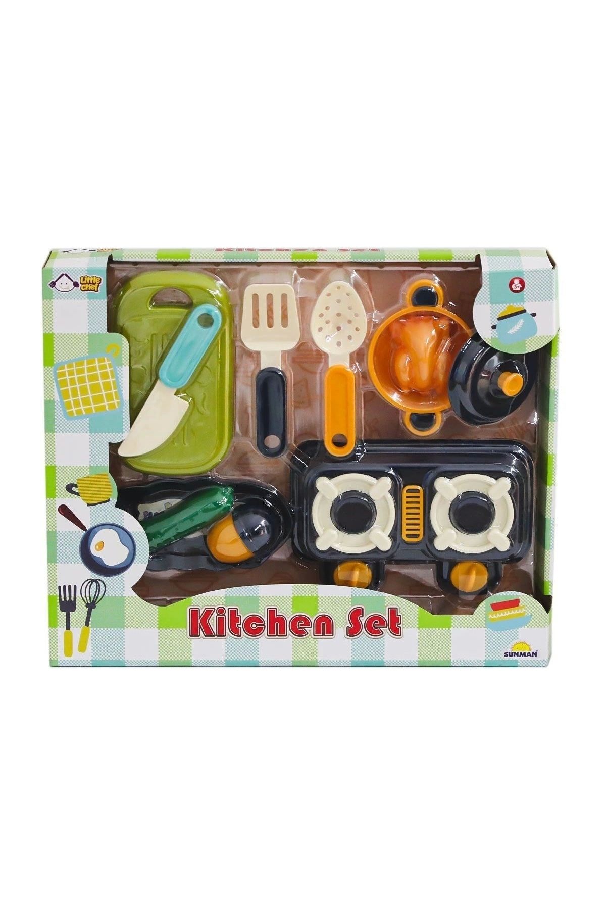 shop 4372 Mutfak Gereçleri Ocaklı Mutfak Seti -Sunman