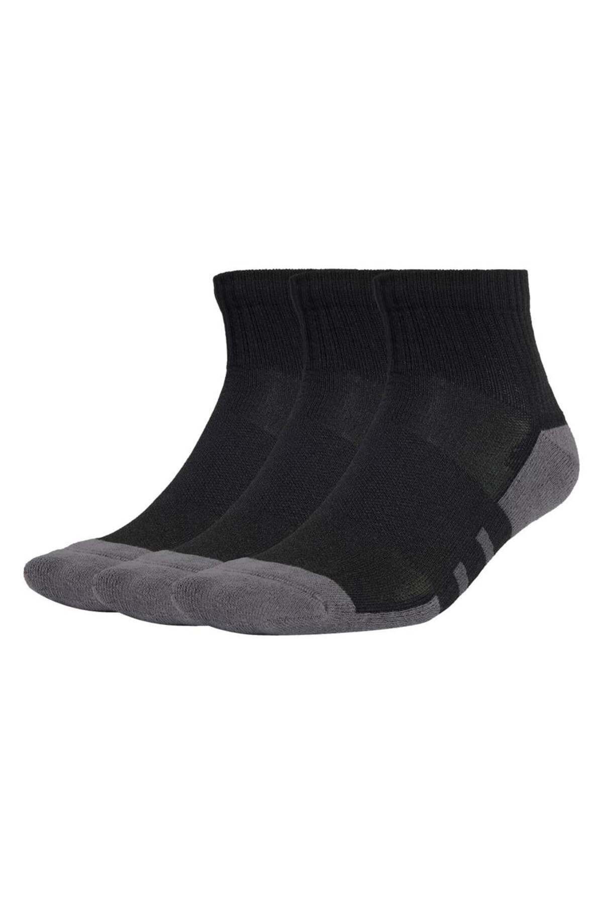 adidas ADİDAS ESS CC QRT 3P JC6453 Unisex Siyah Çorap