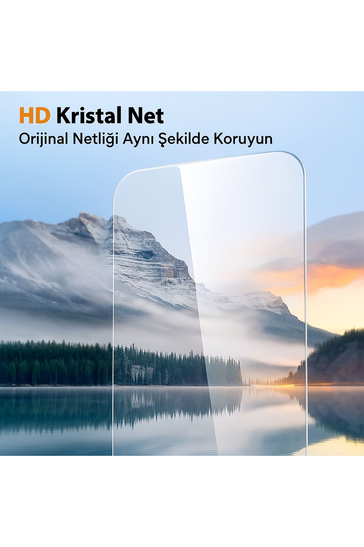 nexiva İphone 13 Şeffaf Ekran Koruyucu Cam