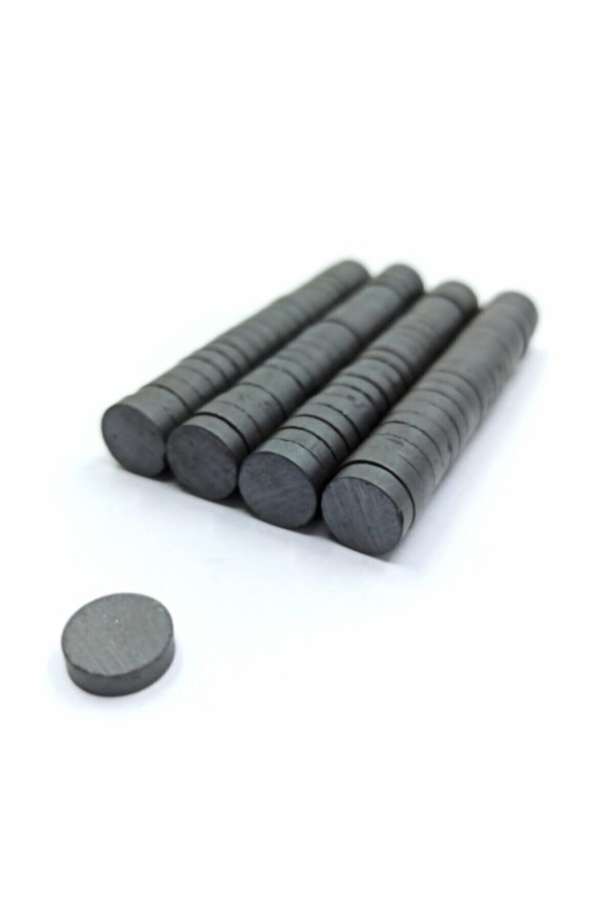 Elioure 1000 adet yuvarlak 17 mm mıknatıs, güçlü ve dayanıklı kömür magnet seti