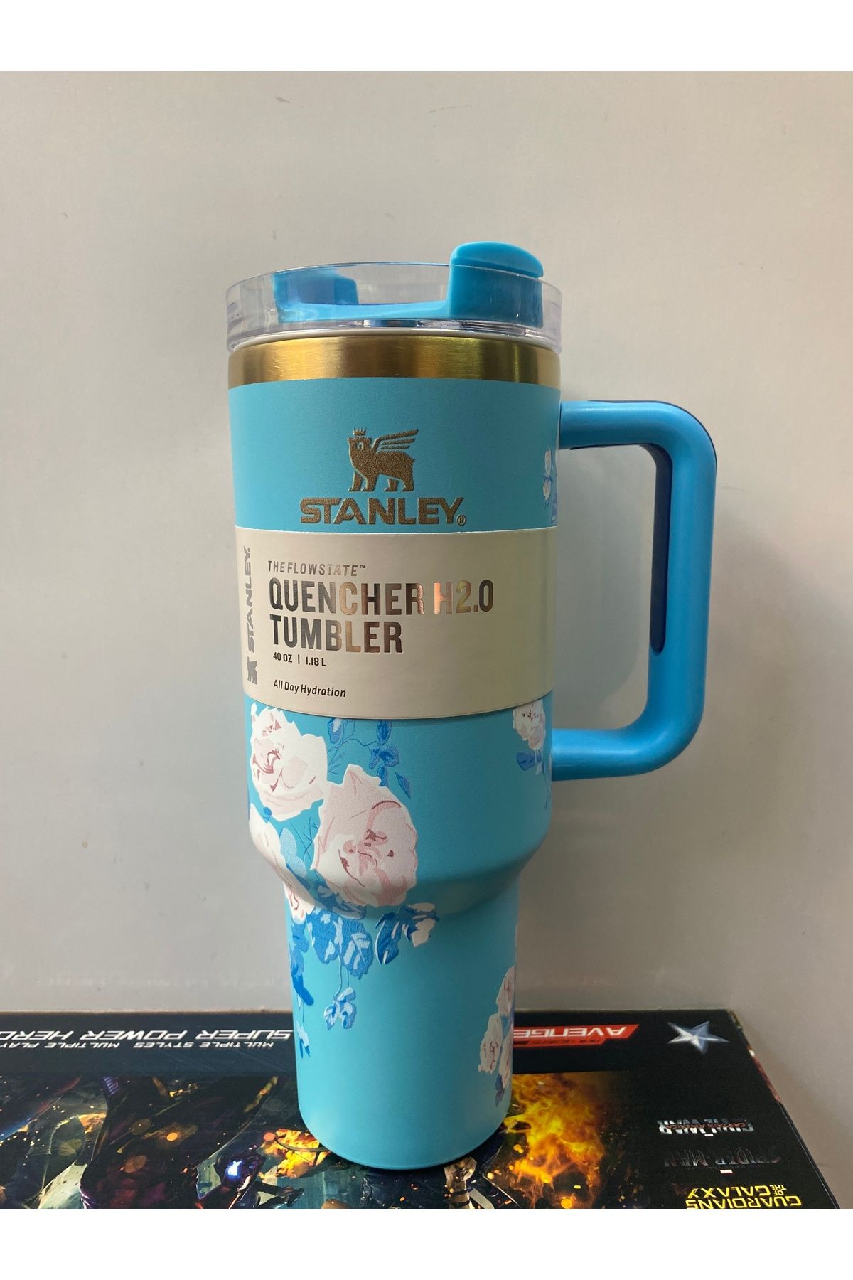 abanni Stean Ley 40OZ-1.18 LT QUENCHER TUMB HYDRANGEA EU Termosbb