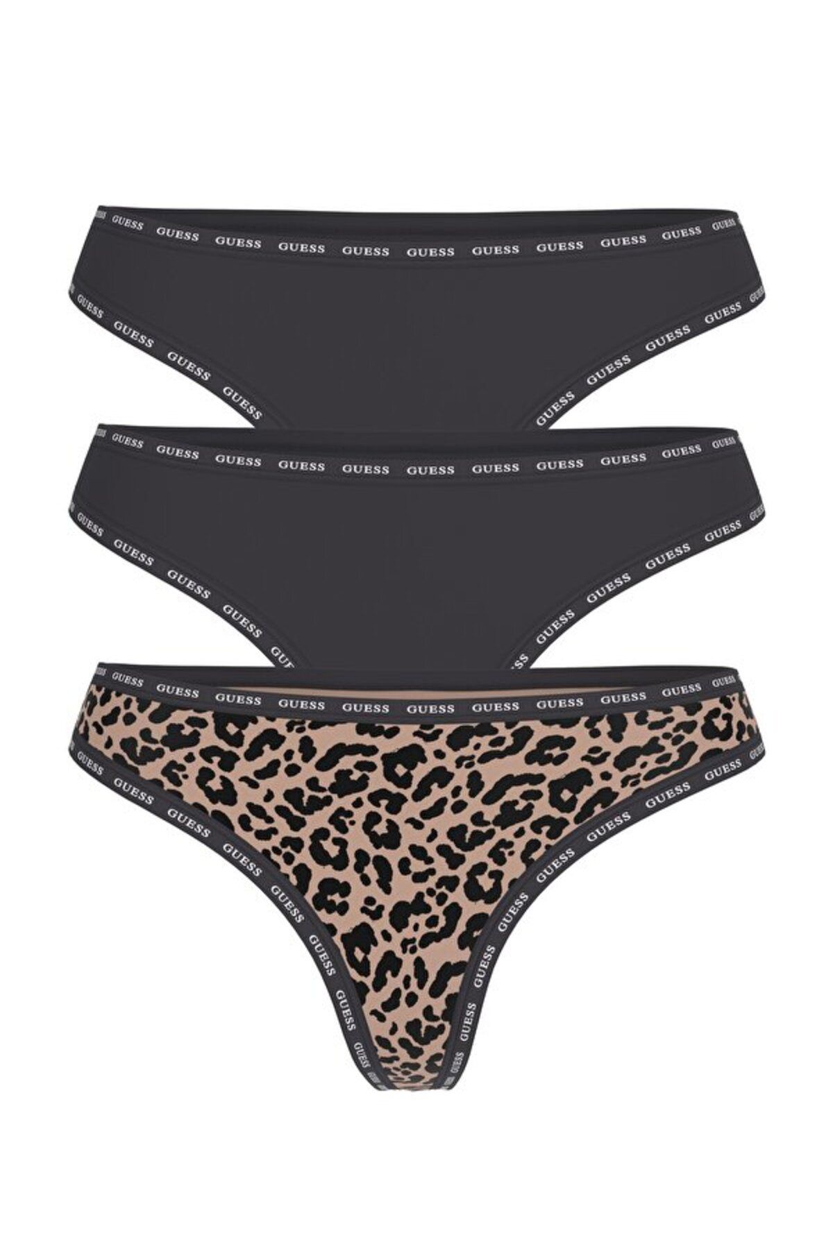 Guess Printed Kadın Brief 3'Lü Külot Paketi