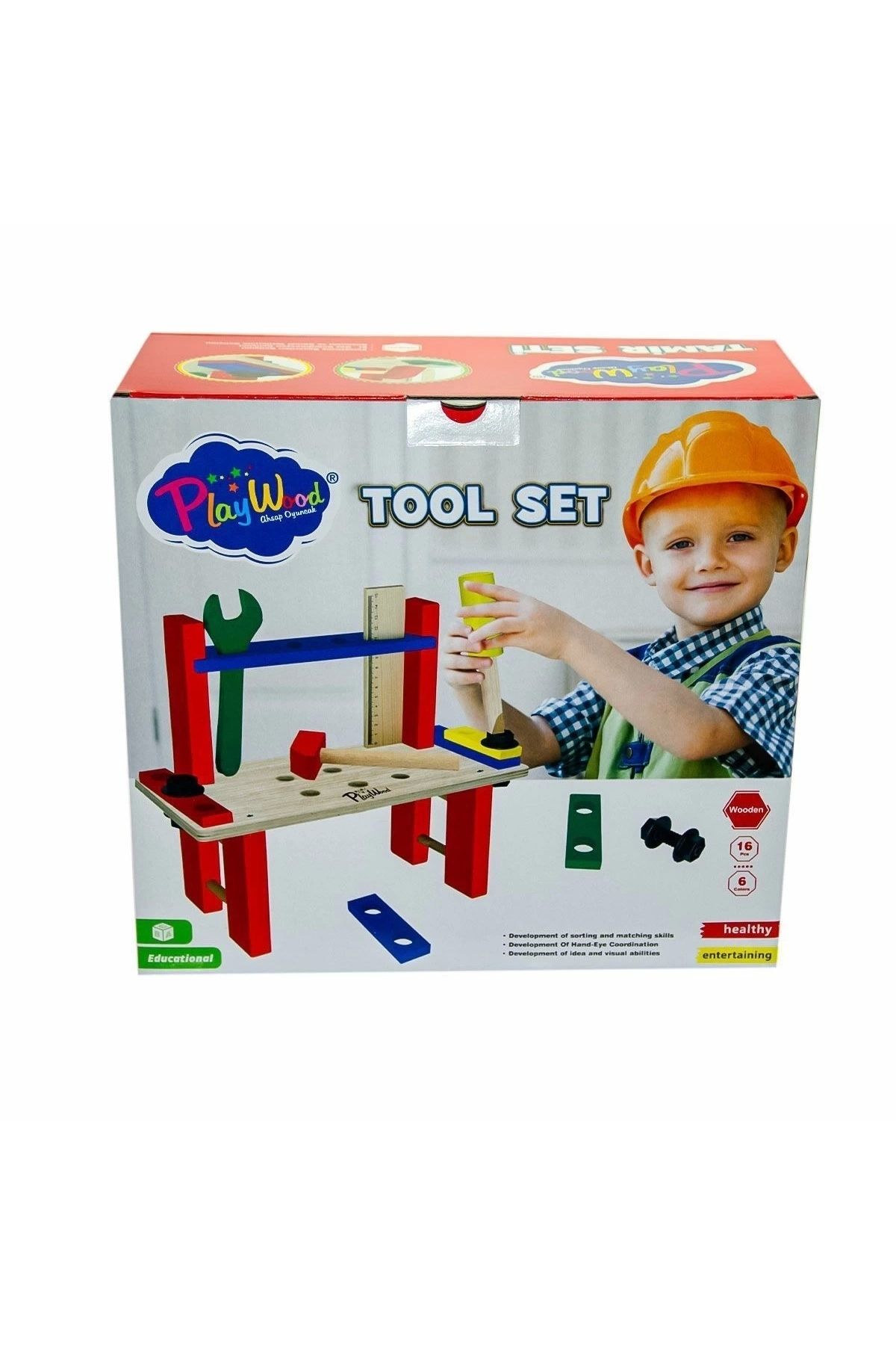 shop 397 Kutuda Ahşap Tamir Seti - Onyıl Oyuncak