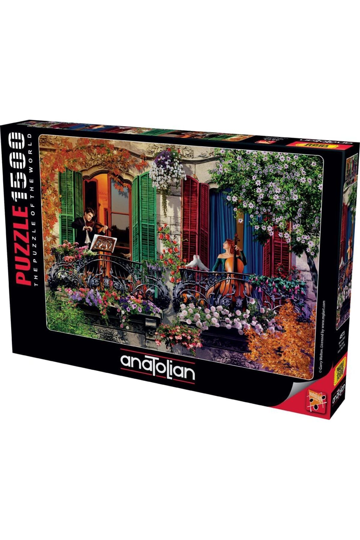STOREMAX jvnnastore 1500 Parça Puzzle: Aşk ve Düet 646268