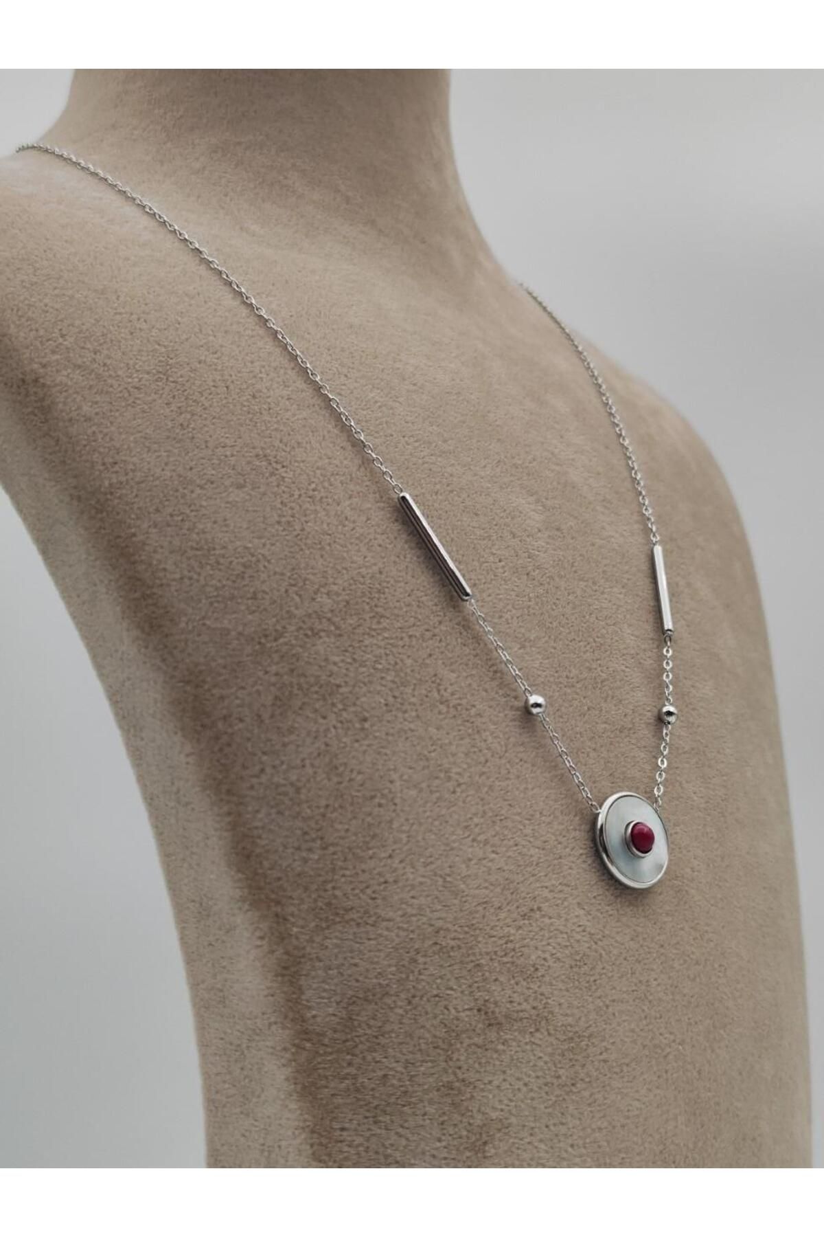 Nsl Jewels SEDEFLLİ BONCUKLU KOLYE
