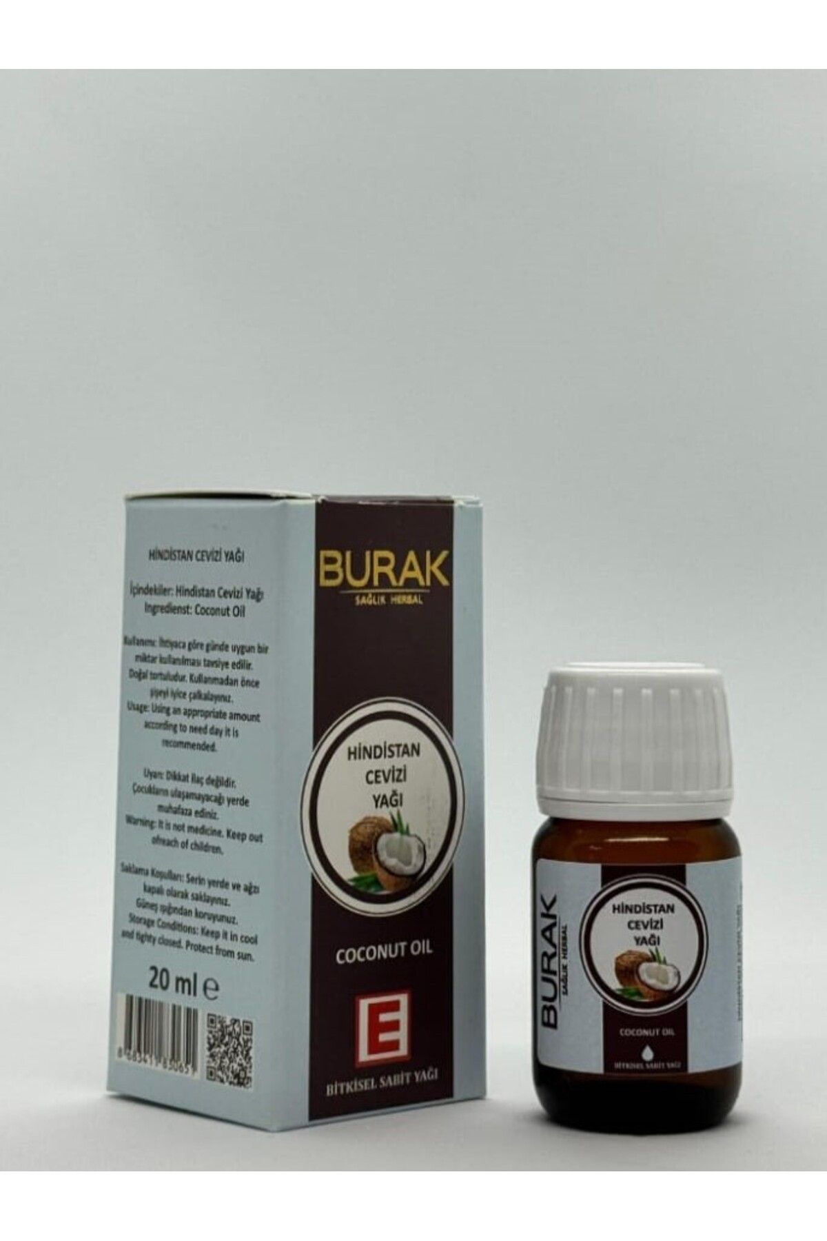 Burak Sağlık Hindistan Cevizi Yağı 20 ml