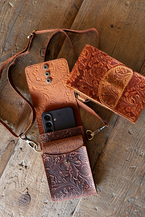 Wild West Crafted Kanguru Çapraz Çanta Şık pratik hakiki el dikişi.Doğum günü...