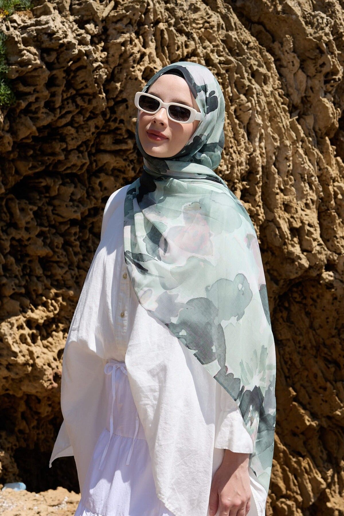 Modakaşmir-Mirelya Pattern Moon Shawl 2