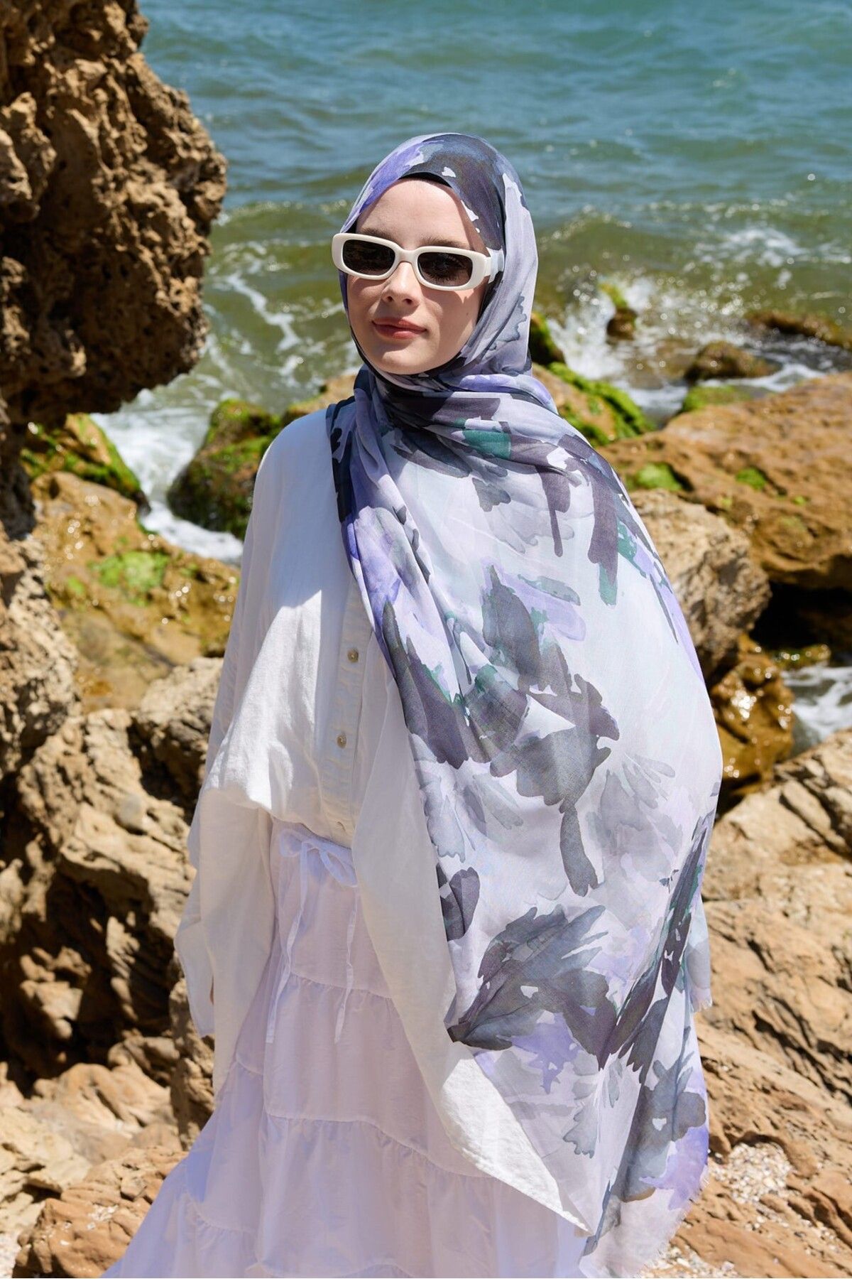 Modakaşmir Mirelya Desen Aya Şal