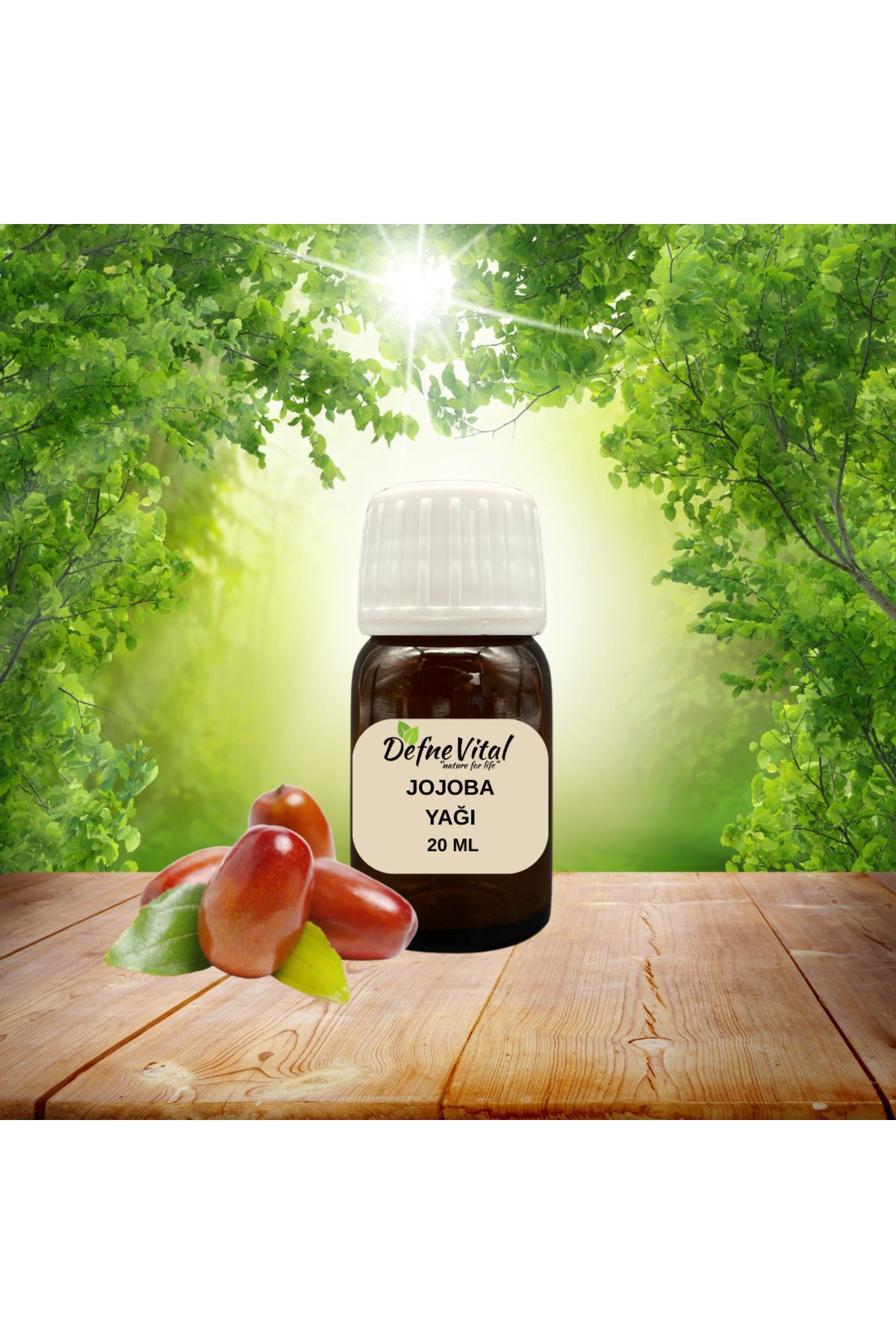 DEFNE VİTAL JOJOBA YAĞI 20 ML