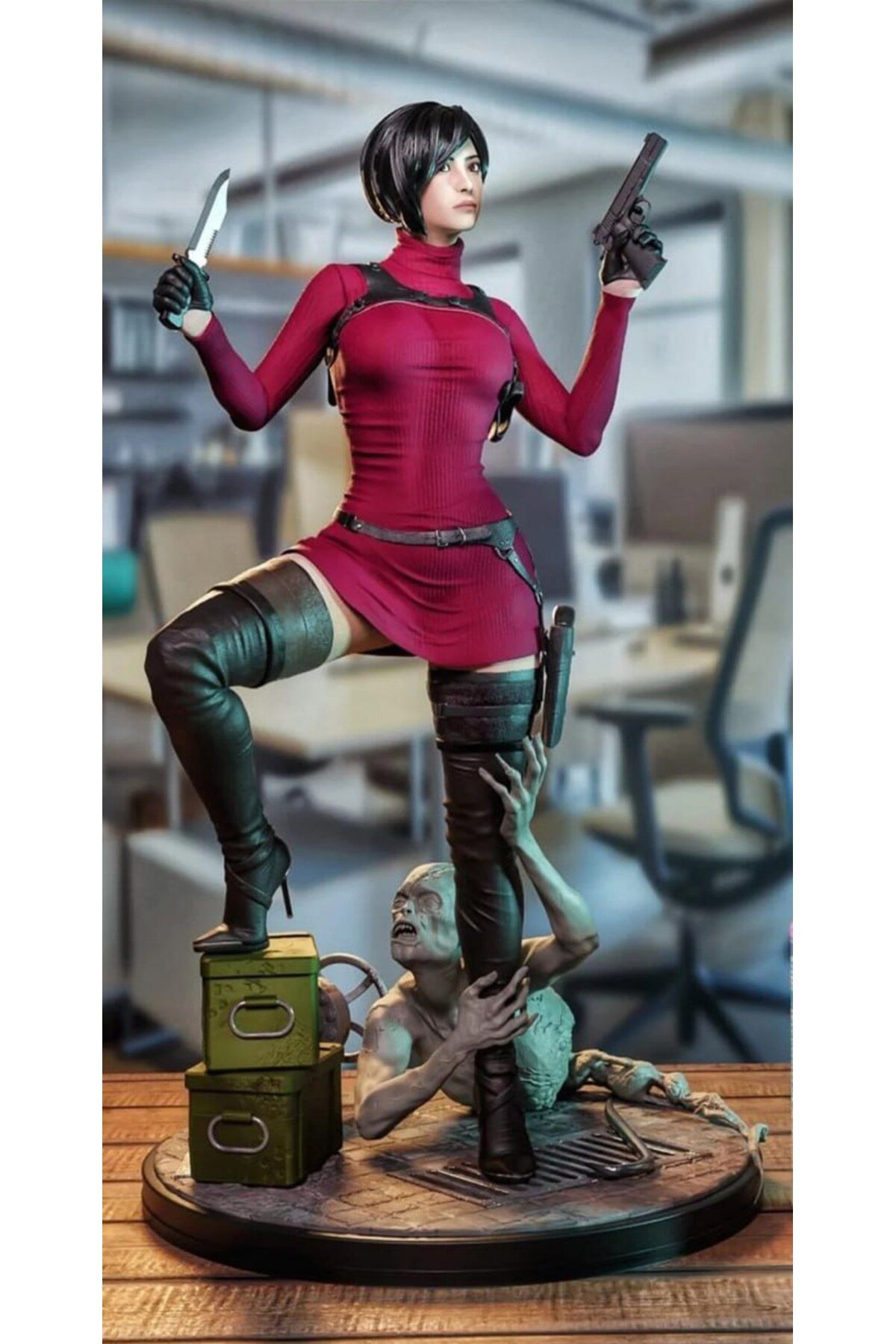 ValoriaConcept 🔫❤️ Ada Wong – Resident Evil’ın Gizemli Keskin Nişancısı! ❤️🔫