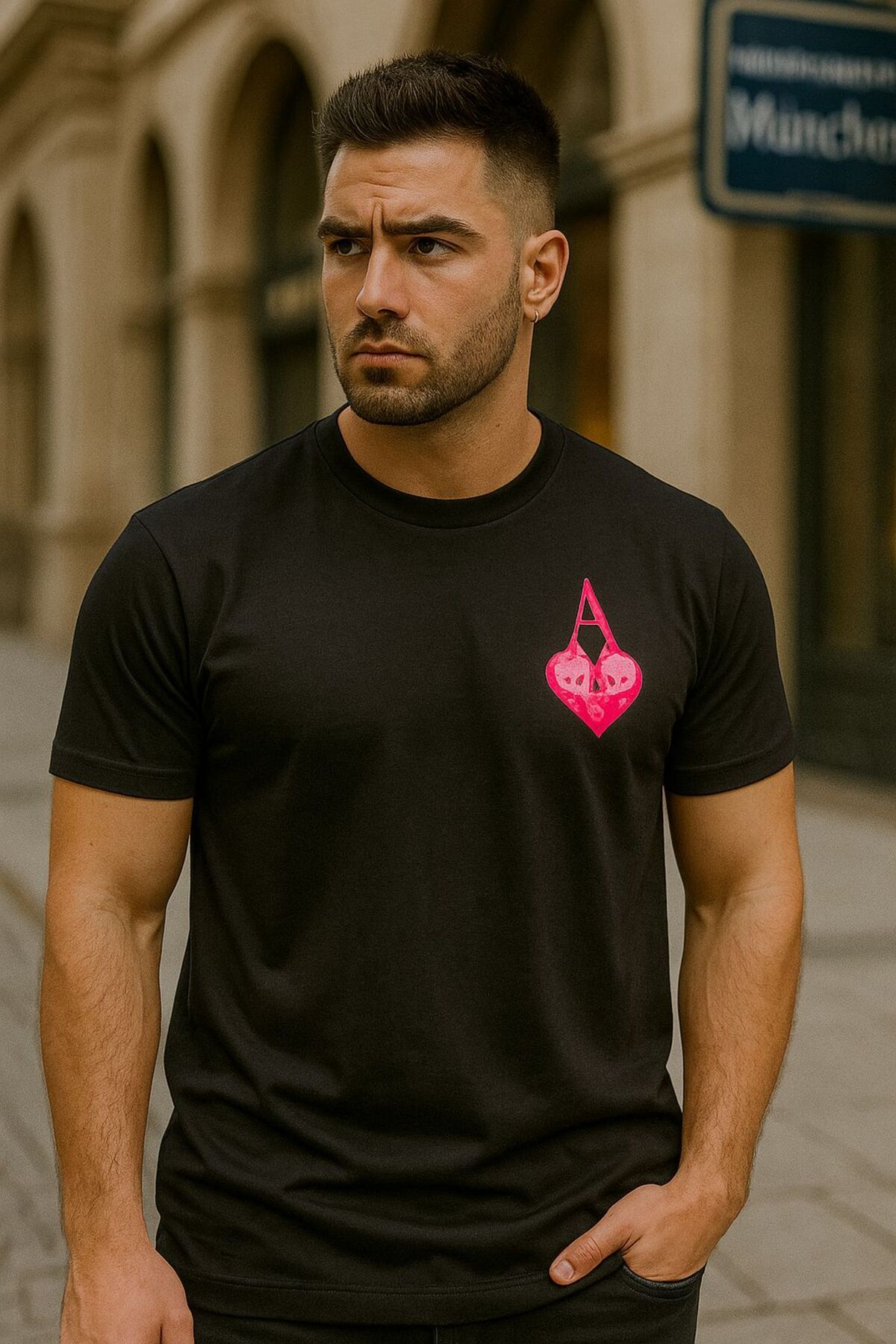 ELZE MODA A KALİTE PREMİUM UNİSEX BASKILI T-SHİRT