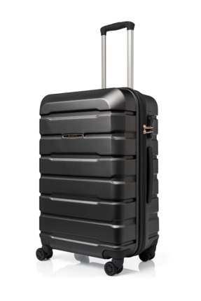 OLEETS Unisex 4 Tekerli Kilitli Orta Boy Valiz Bavul