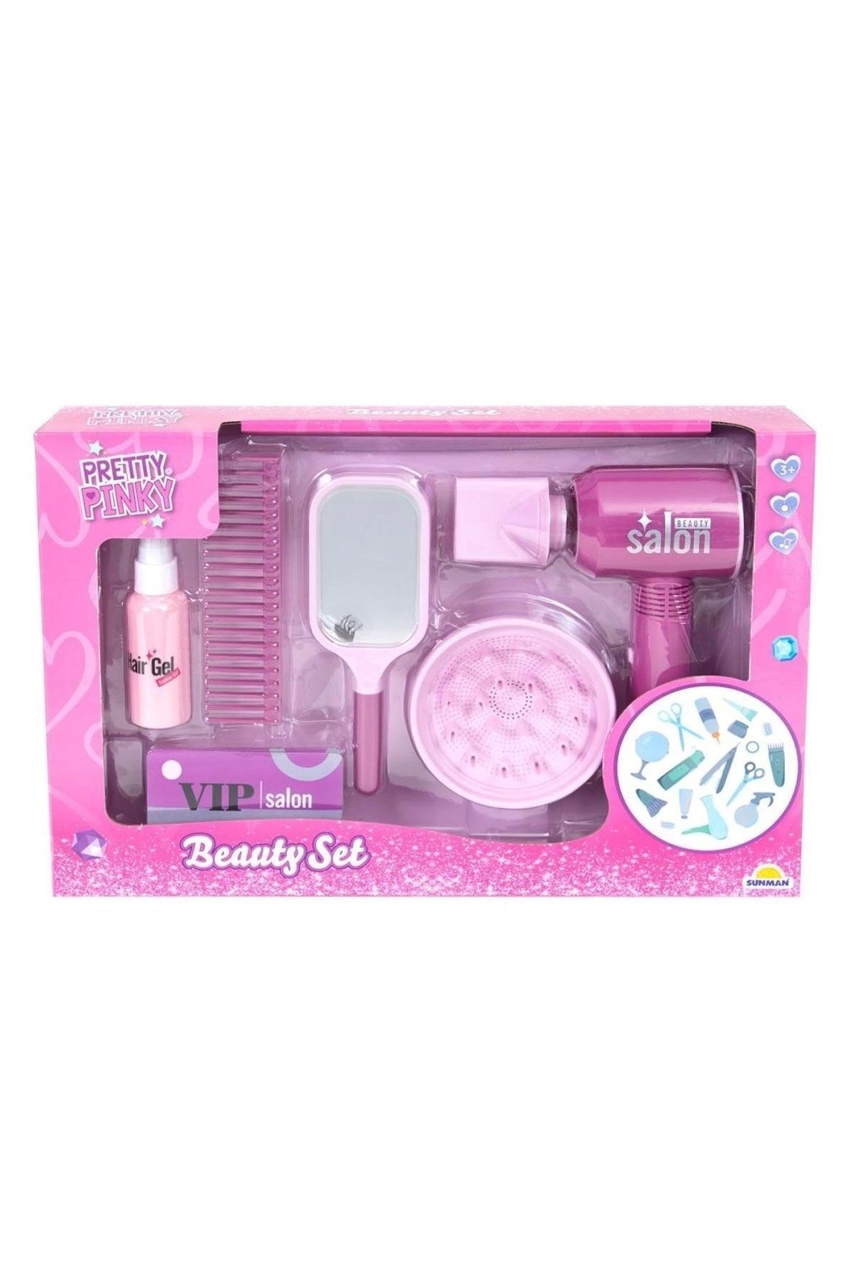 shop 4377 Sesli ve Işıklı Saç Tasarımı Güzellik Seti