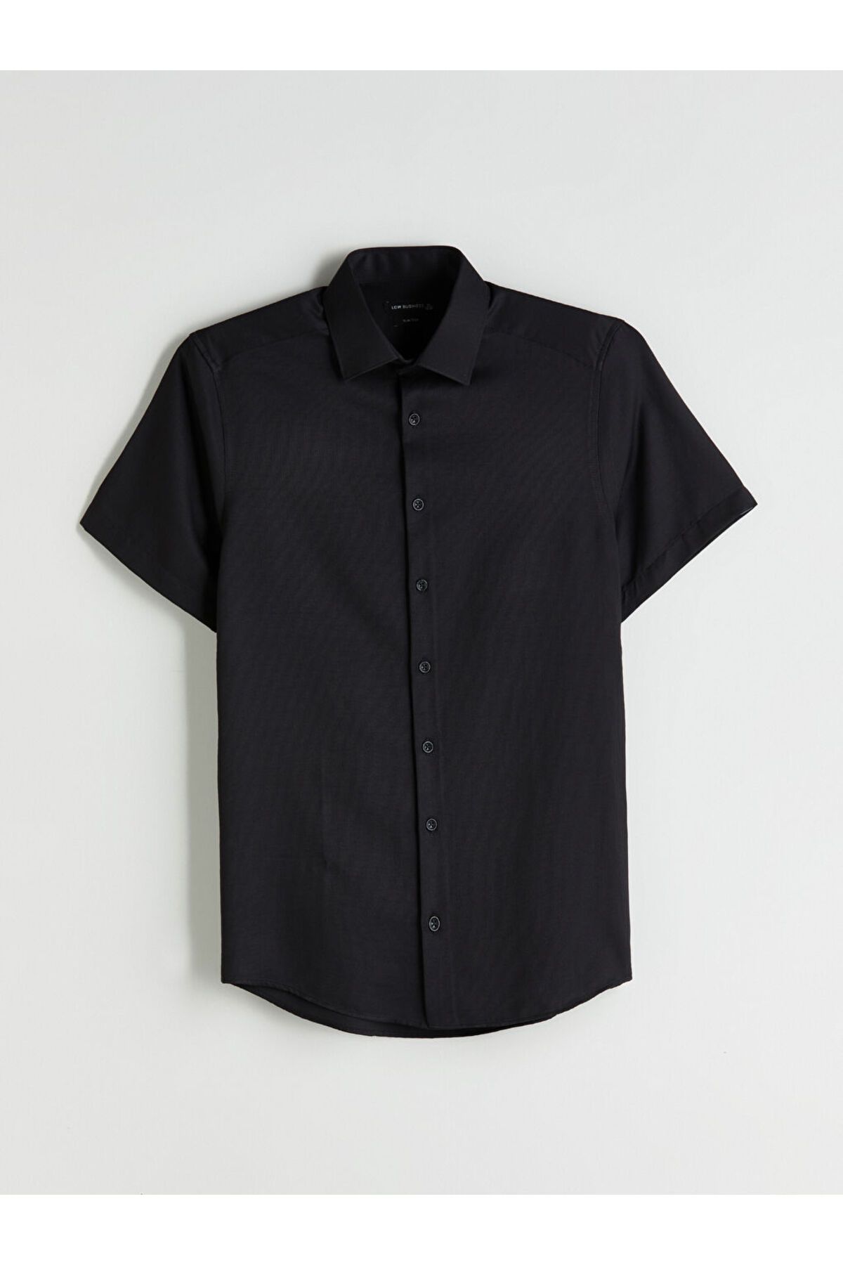 LC Waikiki LCWAIKIKI Formal Siyah Slim Fit Erkek Gömlek S5Q365Z8NVY25
