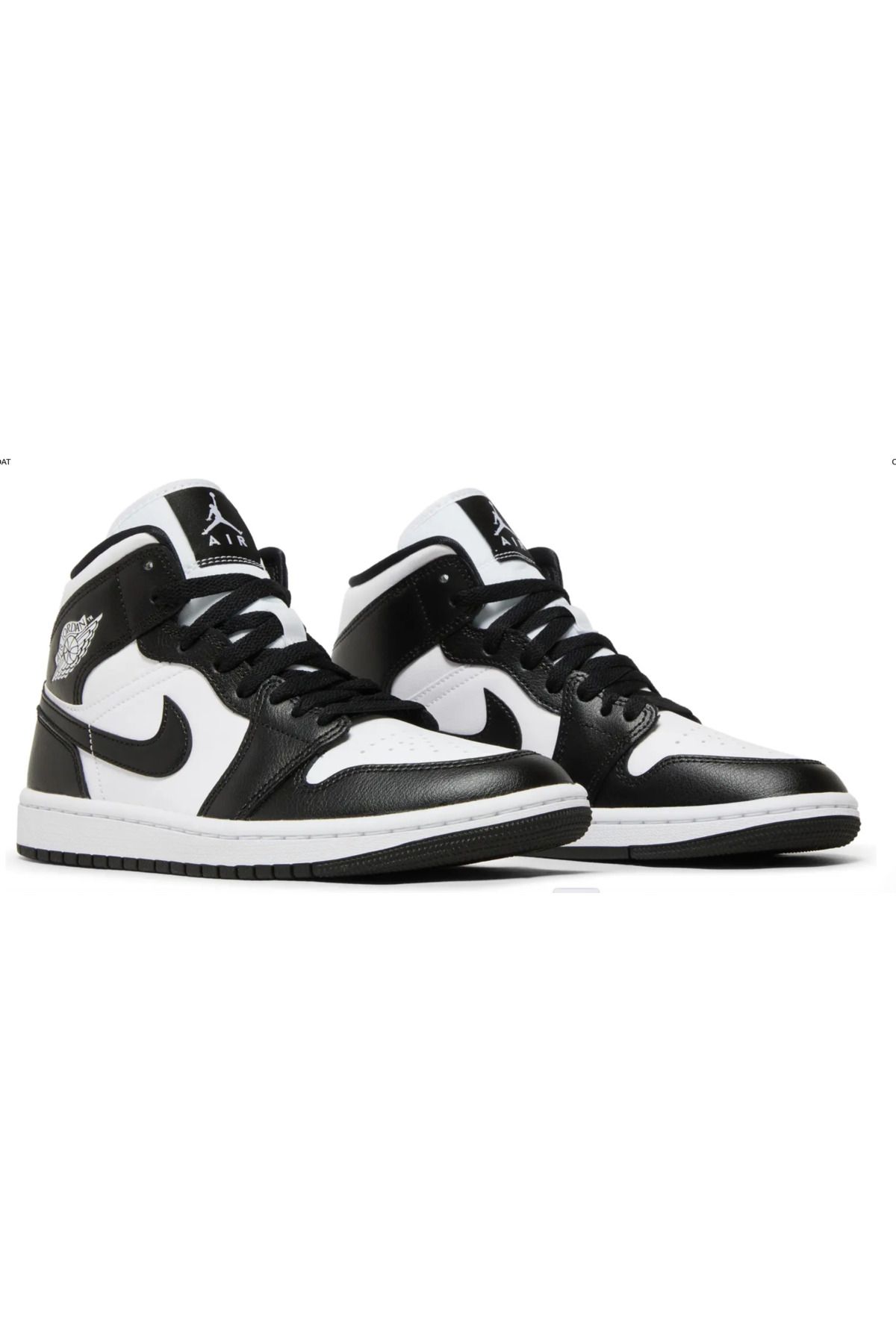 Nike Air Jordan 1 Mid 'Panda' Basketbol Ayakkabısı