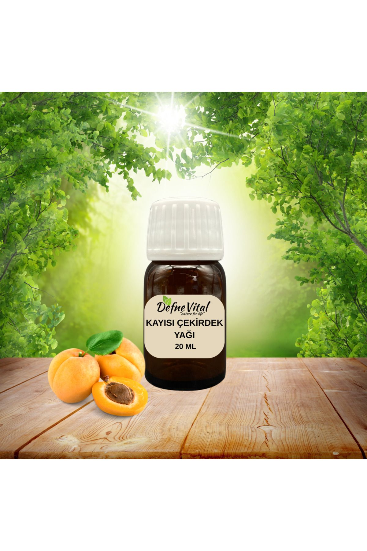 DEFNE VİTAL KAYISI ÇEKİRDEK YAĞI 20 ML
