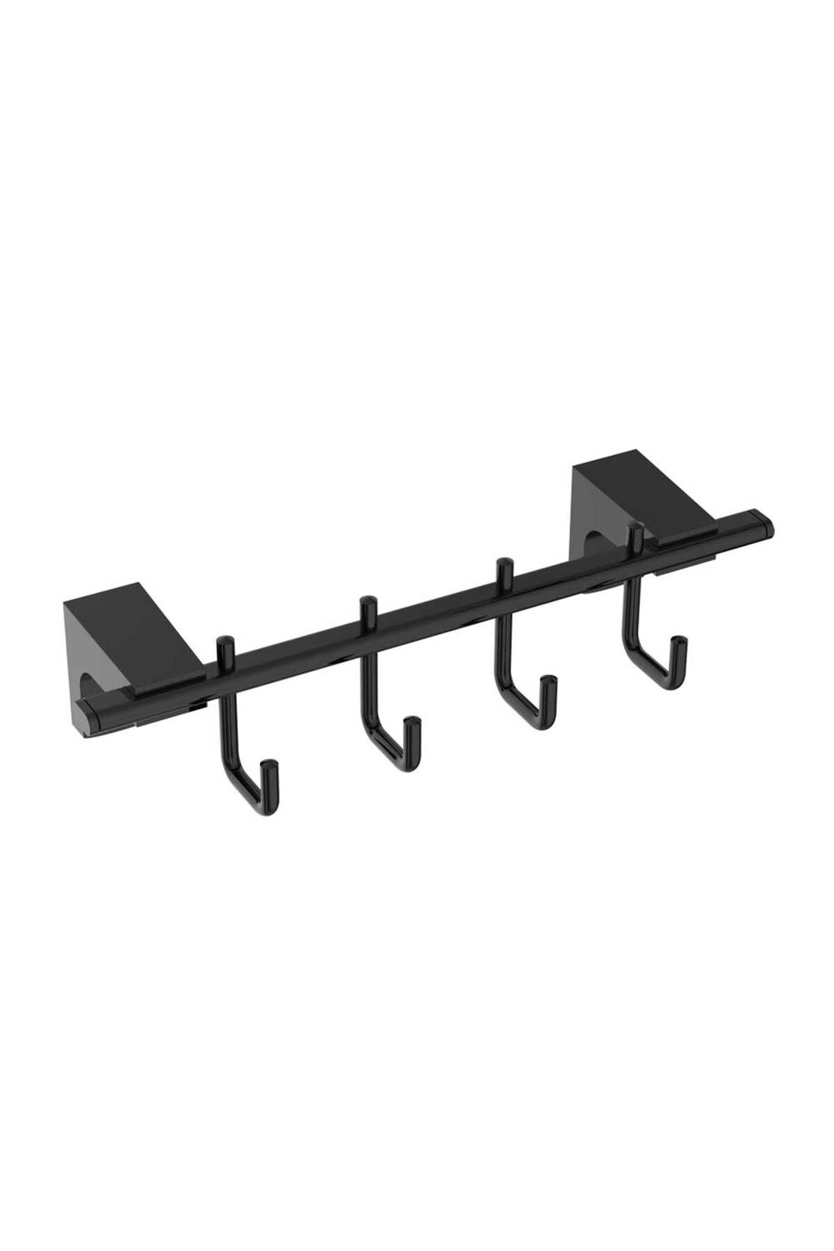 Duxxa Banyo F1 SET DÖRTLÜ ASKILIK MAT SİYAH