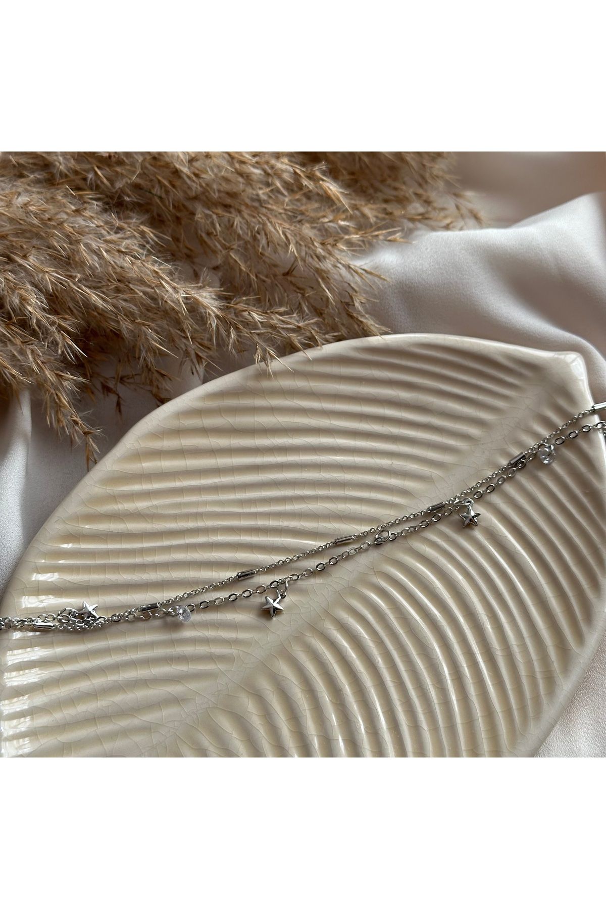 Jiwi Silver Yıldızlı Halhal
