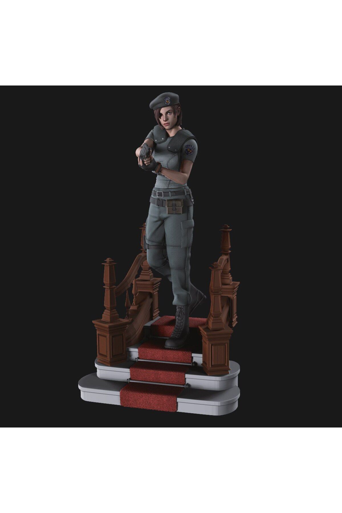 ValoriaConcept 🔥🖤 Jill Valentine – Resident Evil’ın Cesur ve Efsanevi Kahramanı! 🖤🔥