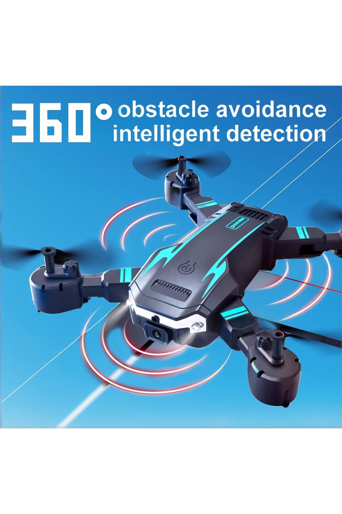 Generic-Drone with Camera, 1080p HD FPV Foldable Remote Control Drone, 360° Flips, Altitude Hold, One-Key T 9