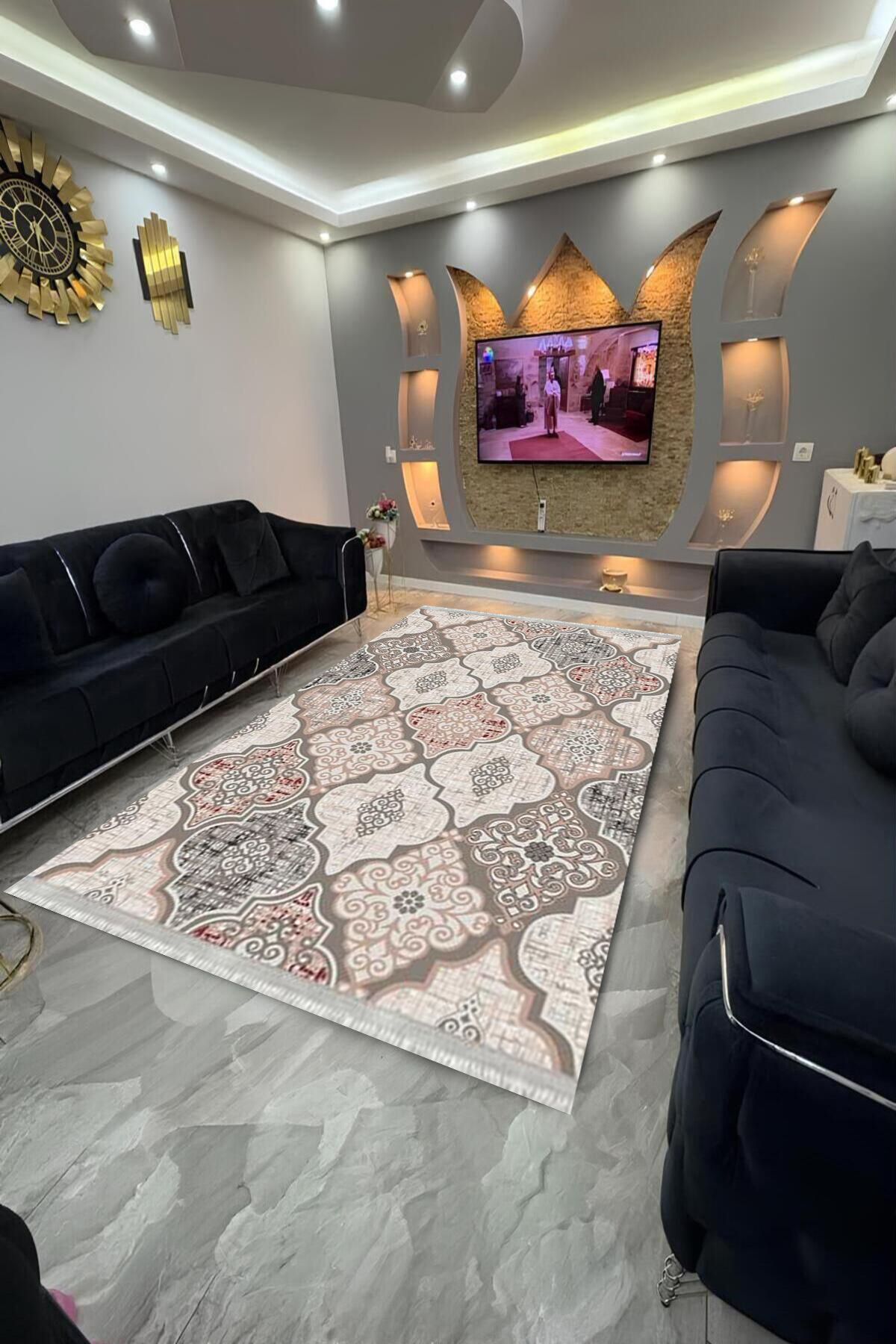 Home Dot Tabanlı yıkanabilir, leke tutmayan halı