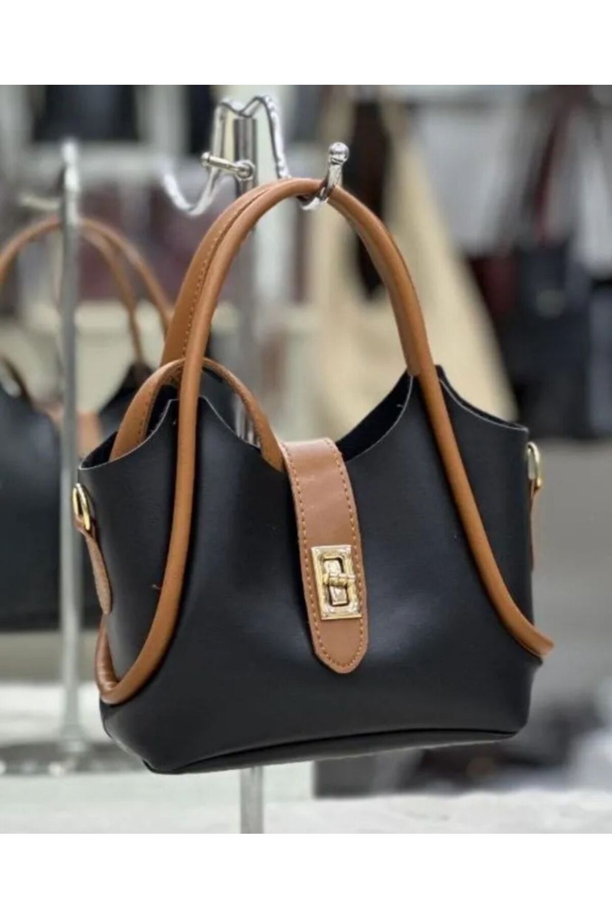 hy collection İÇ ÇANTALI EL VE ASKILI OLARAK KULLANIMA UYGUN ZARİF ÇANTA