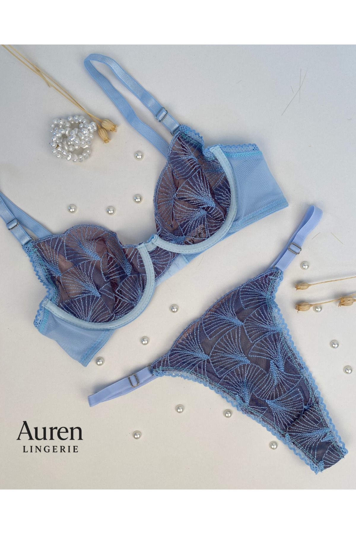 Auren Lingerie Pink or Blue