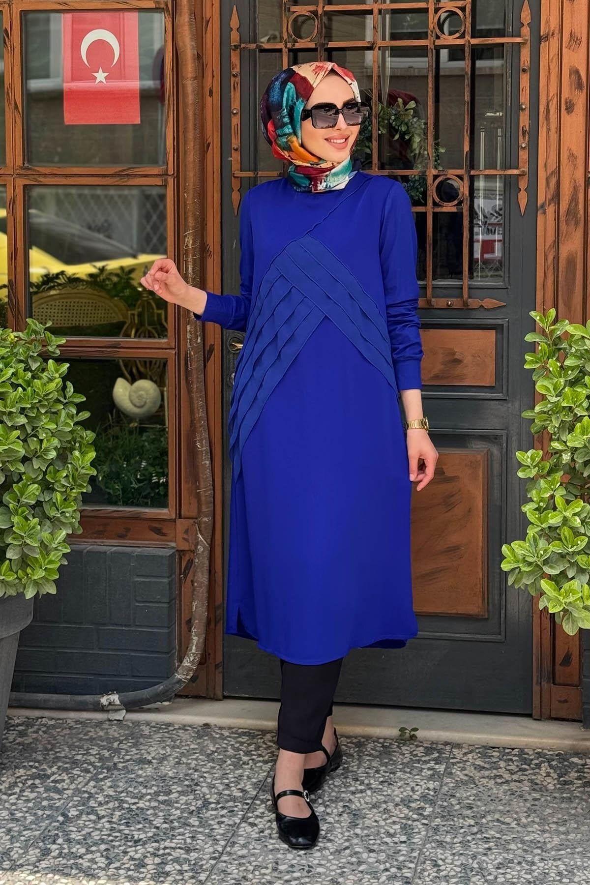 red show Redshow Tunik 25460 Saks Mavi