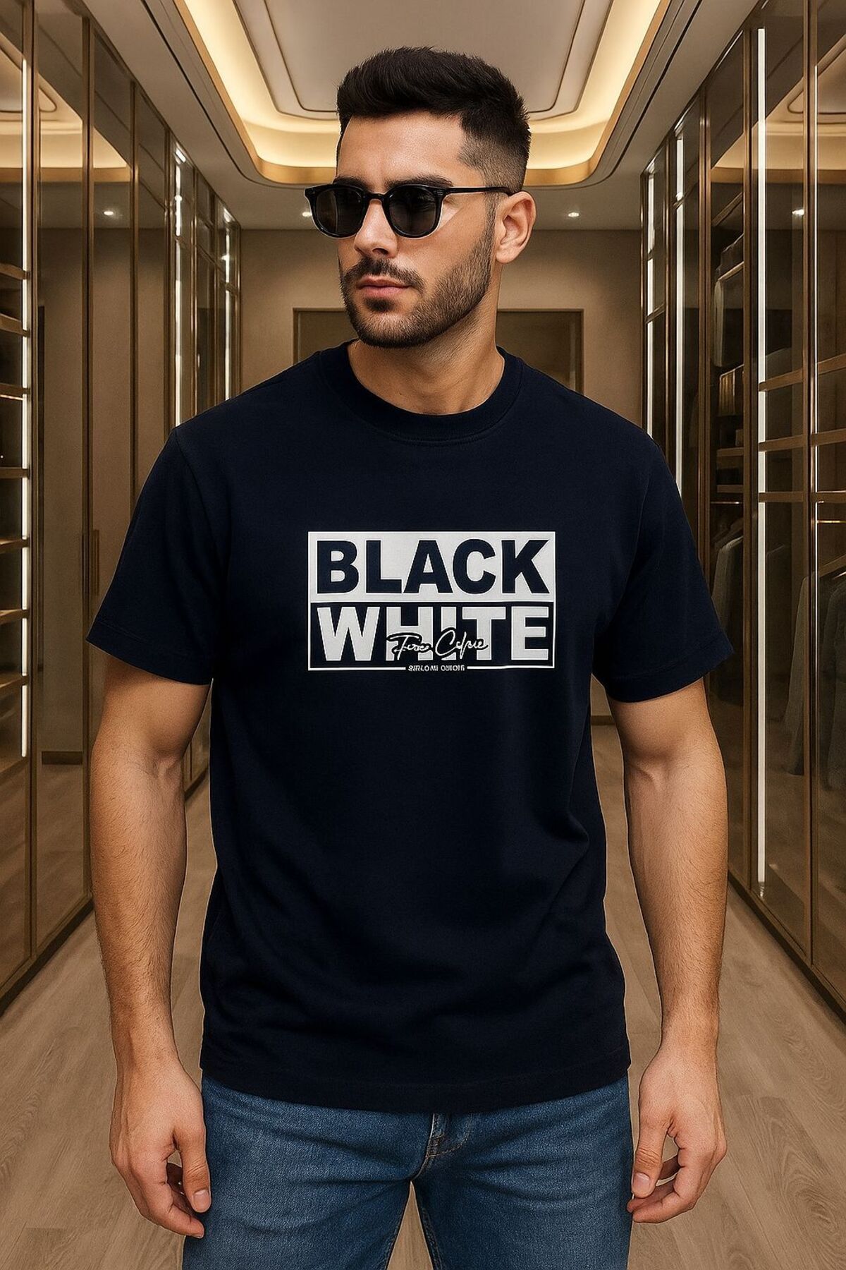 ELZE MODA A KALİTE PREMİUM BASKILI OVERSİZE T-SHİRT