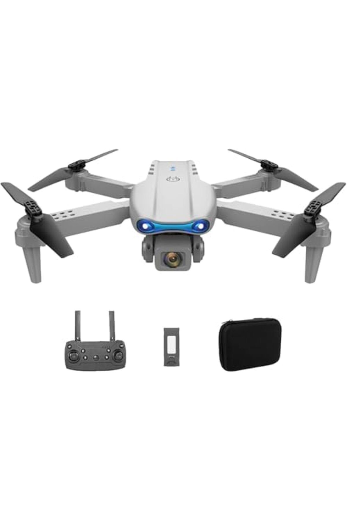 Generic-E99 PRO Drone with 4K HD Dual Camera, Obstacle Avoidance, Foldable, Height Keep, Mini 2