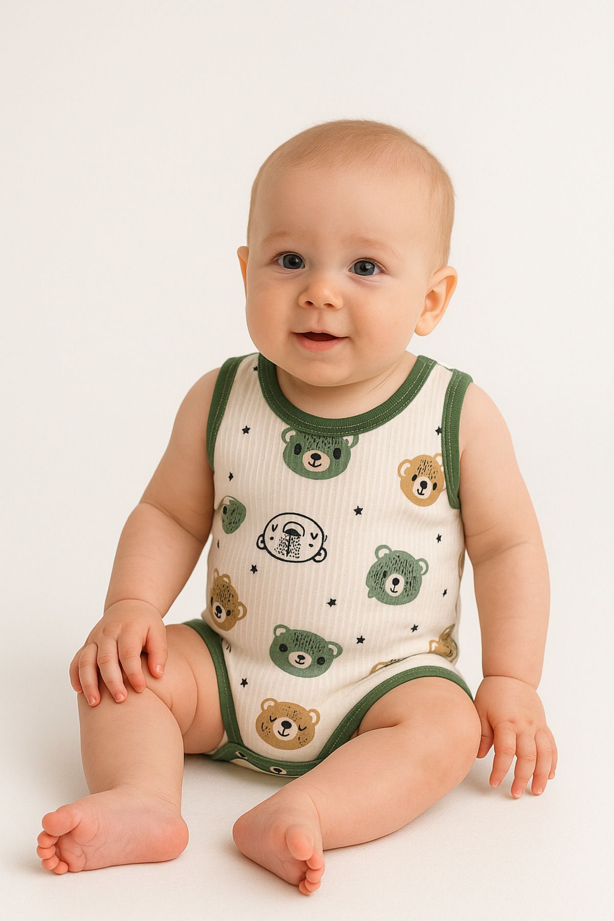 minella kids bebek çıtçıtlı body