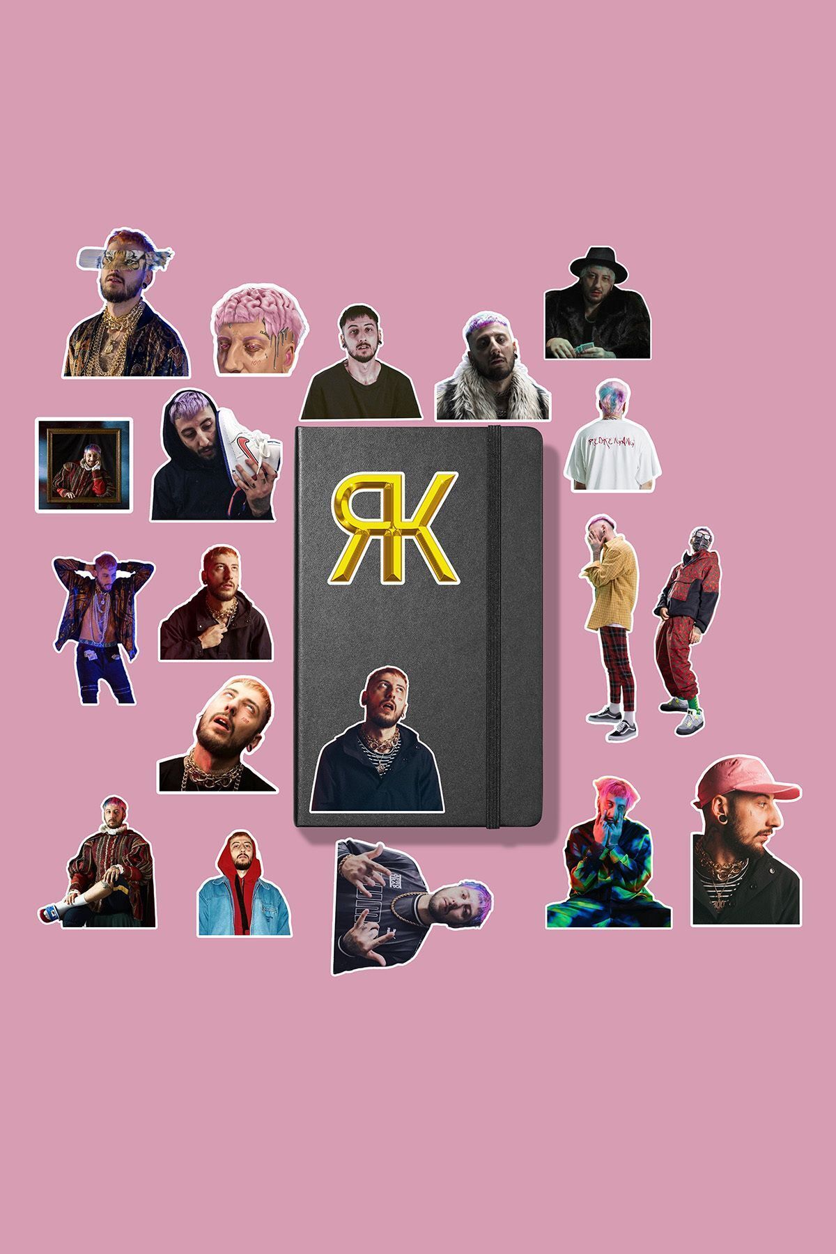 MS Major Selection Khontkar fanart sticker paketi/bullet journal defter çıkartma ajanda laptop etiket