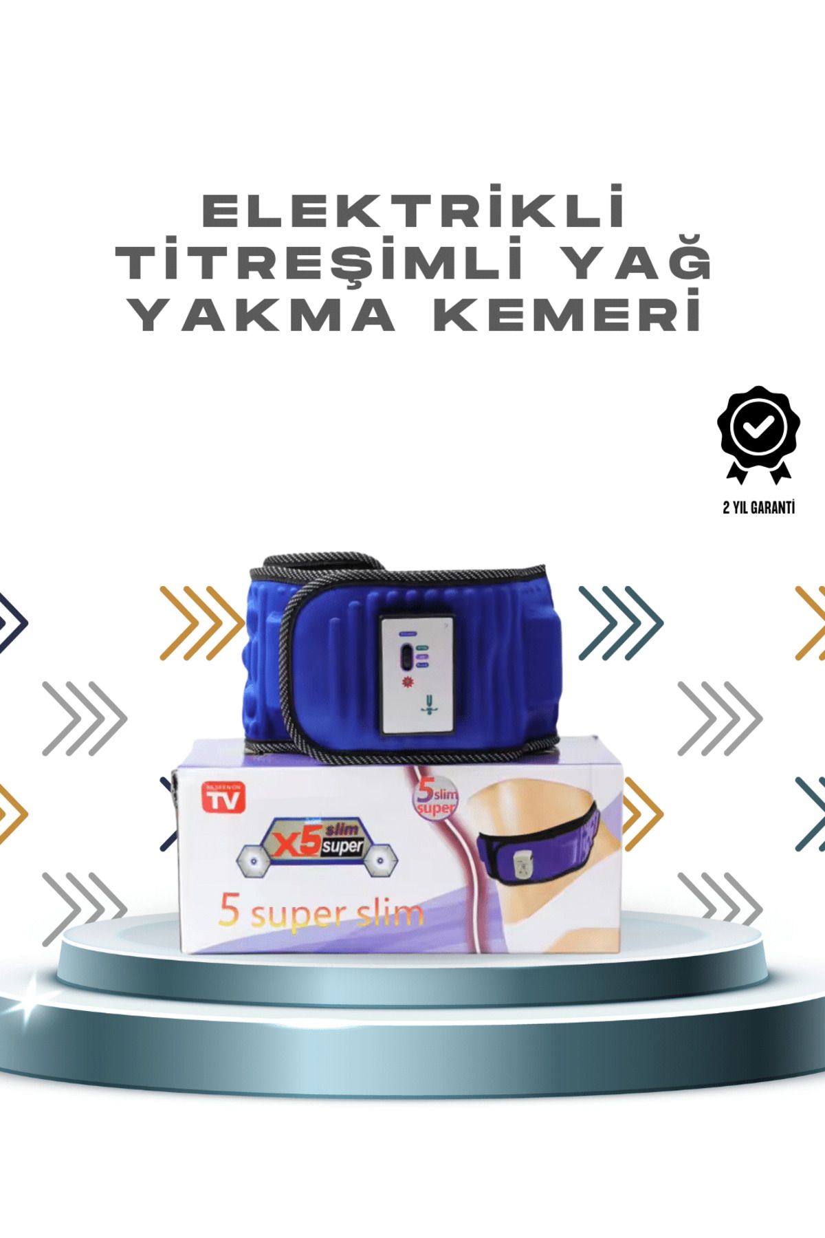 esey ticaret 5 Motorlu Manyetik Masaj Kemeri - Bel, Kalça ve Bacak İçin