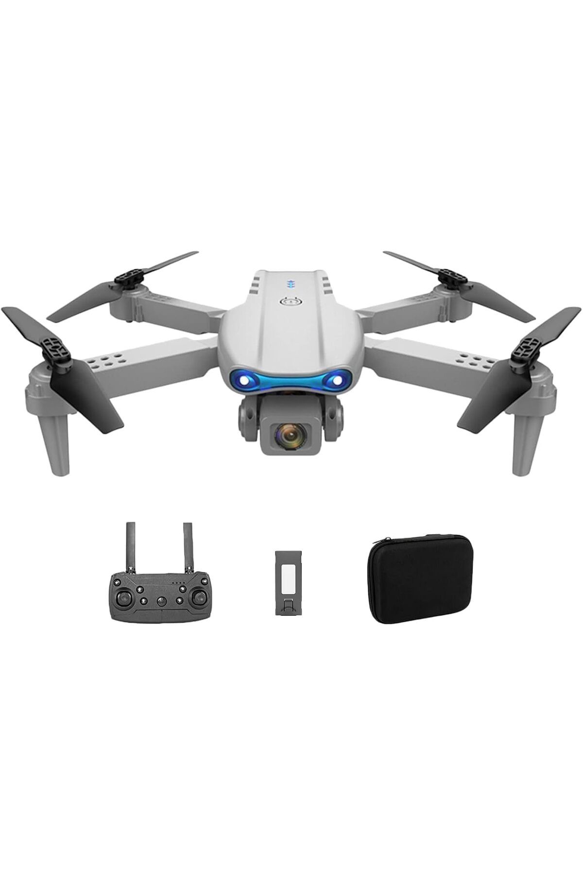 Generic-E99 PRO Drone with 4K HD Dual Camera, Obstacle Avoidance, Foldable, Height Keep, Mini 1