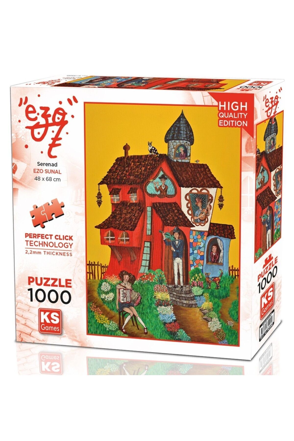 Zümrüt OyuncakHome 1000 Parça Serenat Puzzle