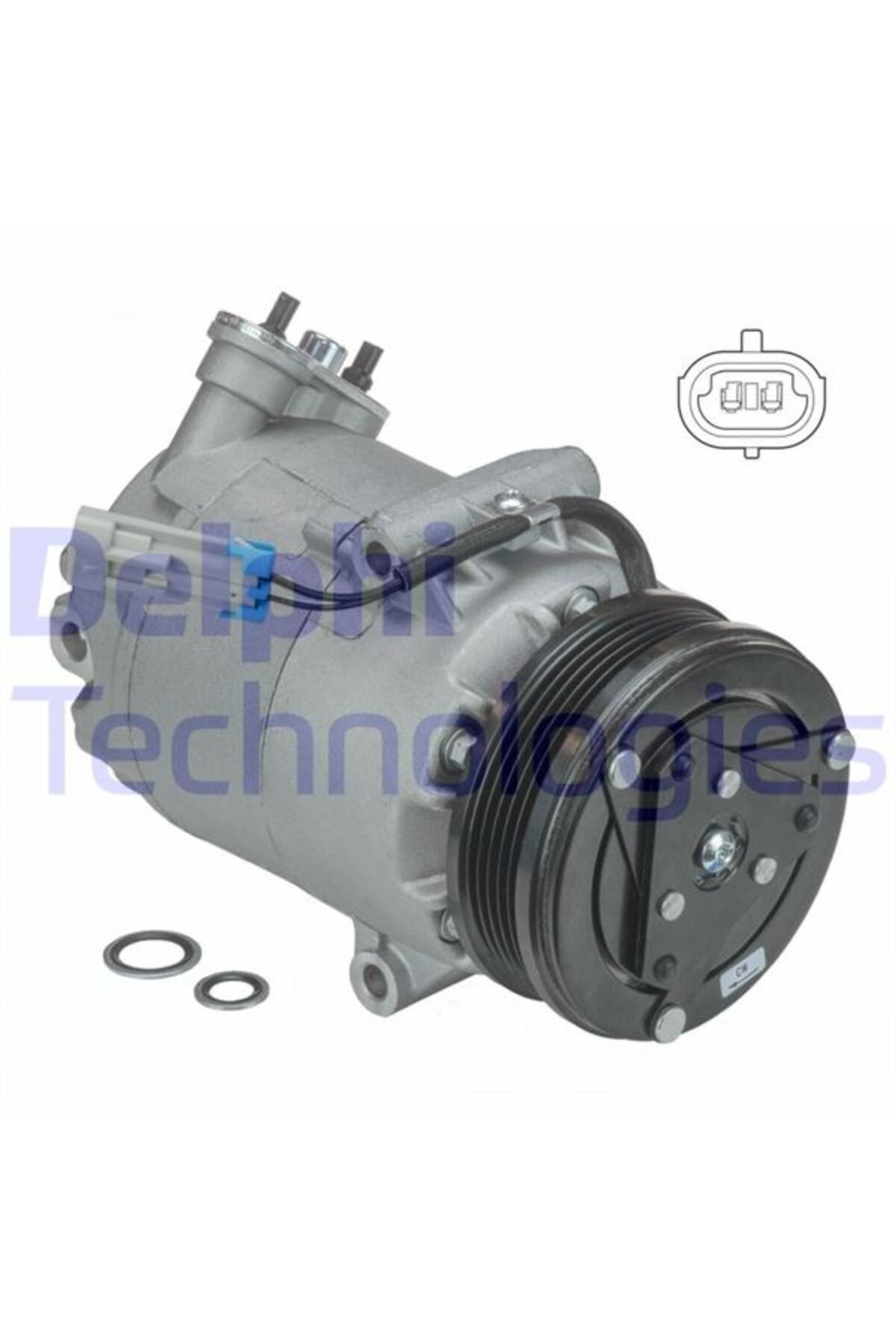 DELPHİ KLİMA KOMPRESÖRÜ ASTRA G 1.4-1.6-1.8 16V 02-09 CORSA C 1.4-1.6-1.8 00 MERIVA 1.4 -1.6 16V 03-10