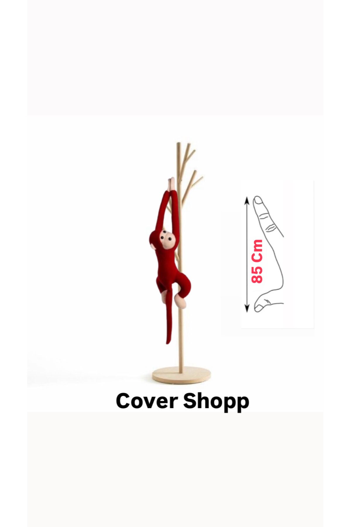 cover shopp Sarılan Maymun Peluş Oyuncak