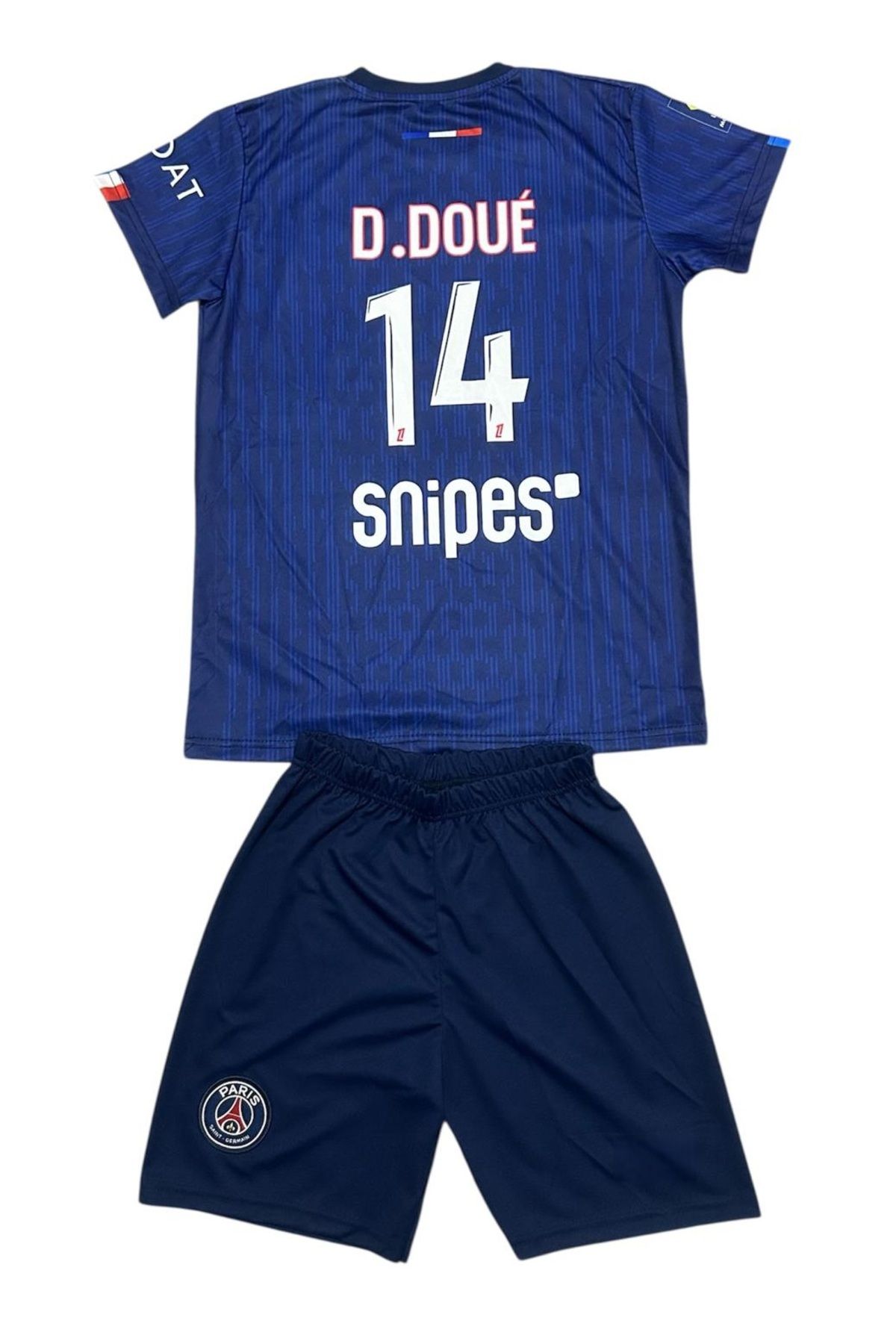 TETYS-Nou de înaltă calitate SEZON 14 Numărul 2024/25-P.S.G D.E.S.I.R.E-D.O.U.E.-Tricou pentru copii-Set de 2 1