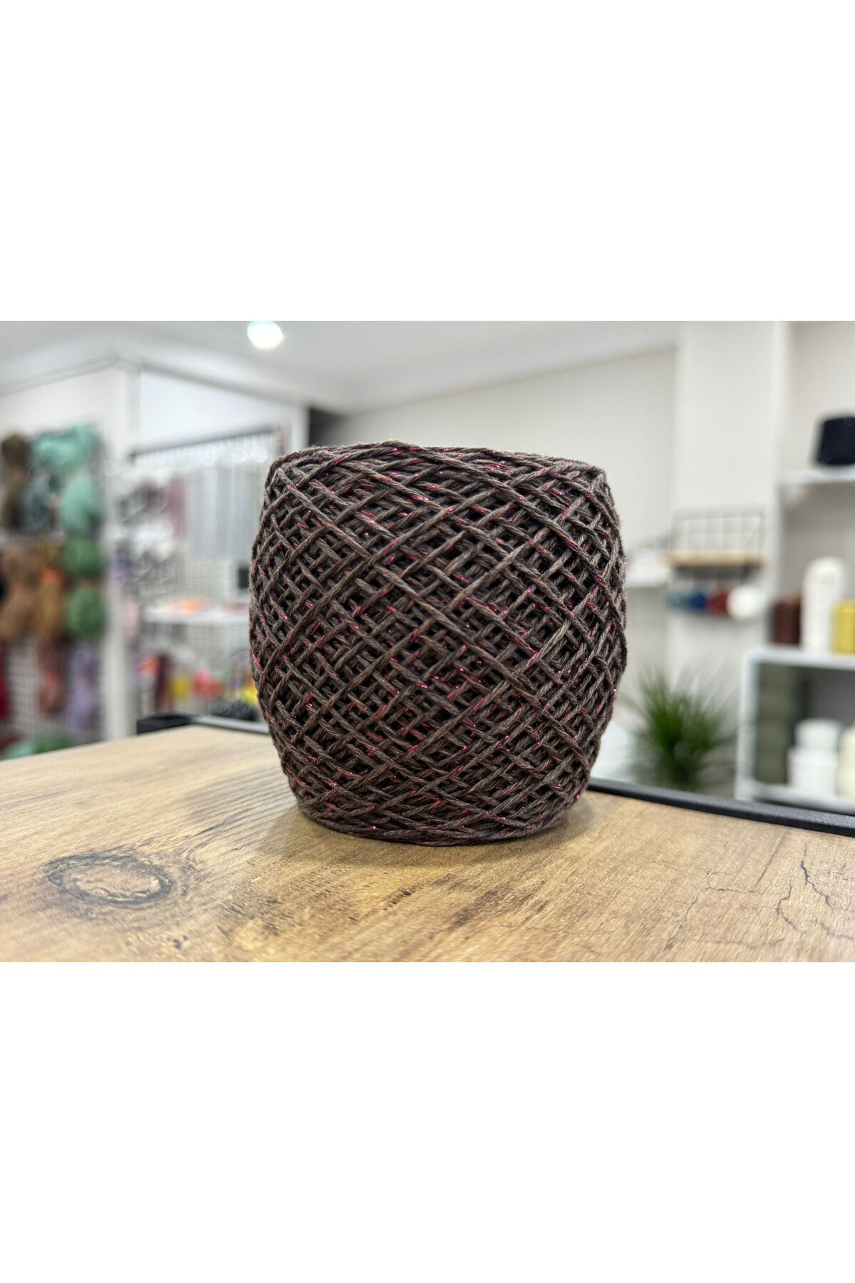 WoolArt Simli Koton El Örgü ipi - 100 GR