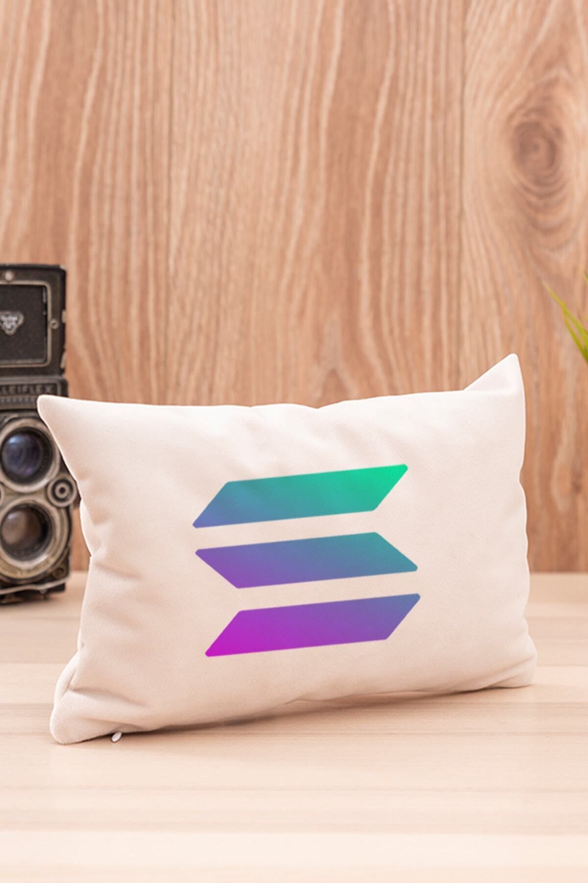 teknotrust Sol Solana Coin Logolu Konforlu Araç Boyun Yastığı