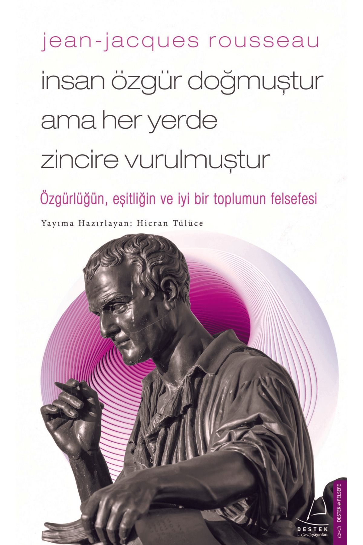 Destek Yayınları Jean - Jacques Rousseau - İnsan Özgür Doğmuştur Ama Her Yerde Zincire Vurulmuştur