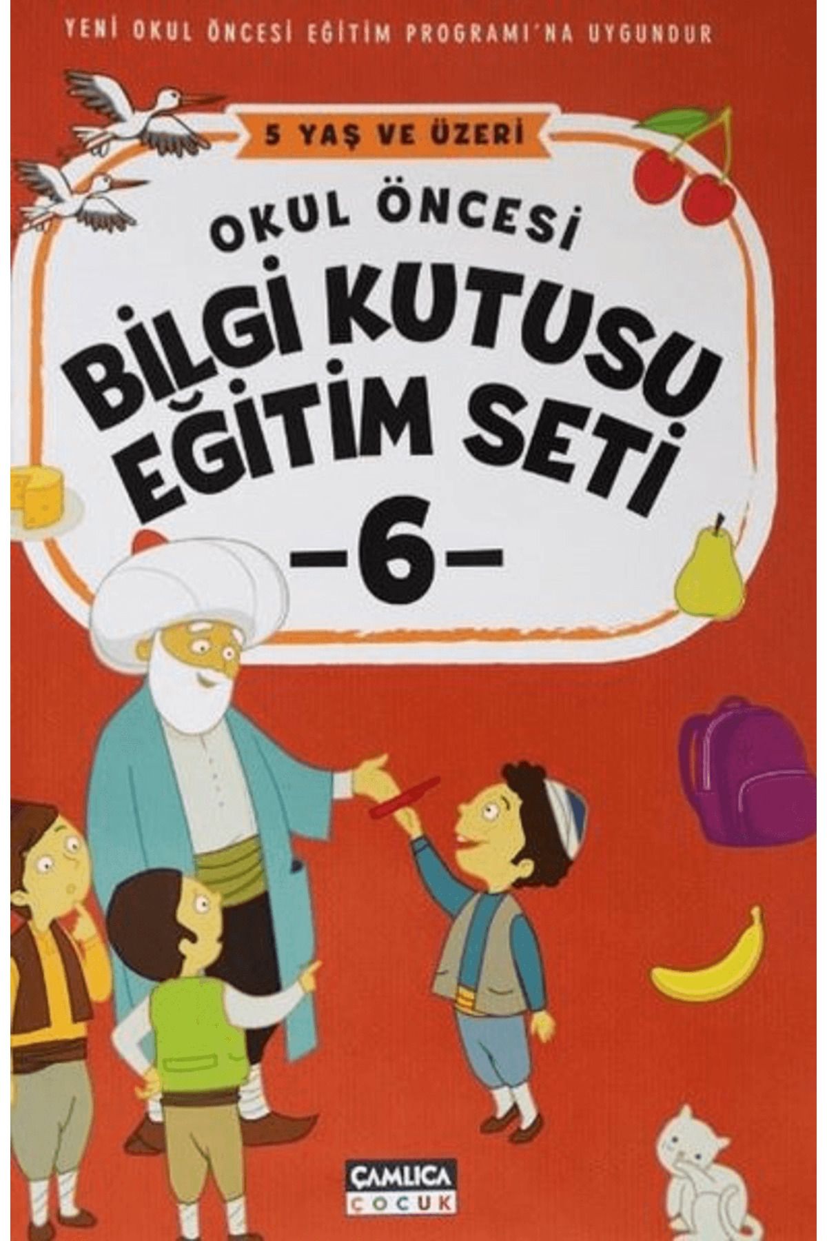 Çamlıca Çocuk Yayınları Okul Öncesi Bilgi Kutusu Eğitim Seti - 6