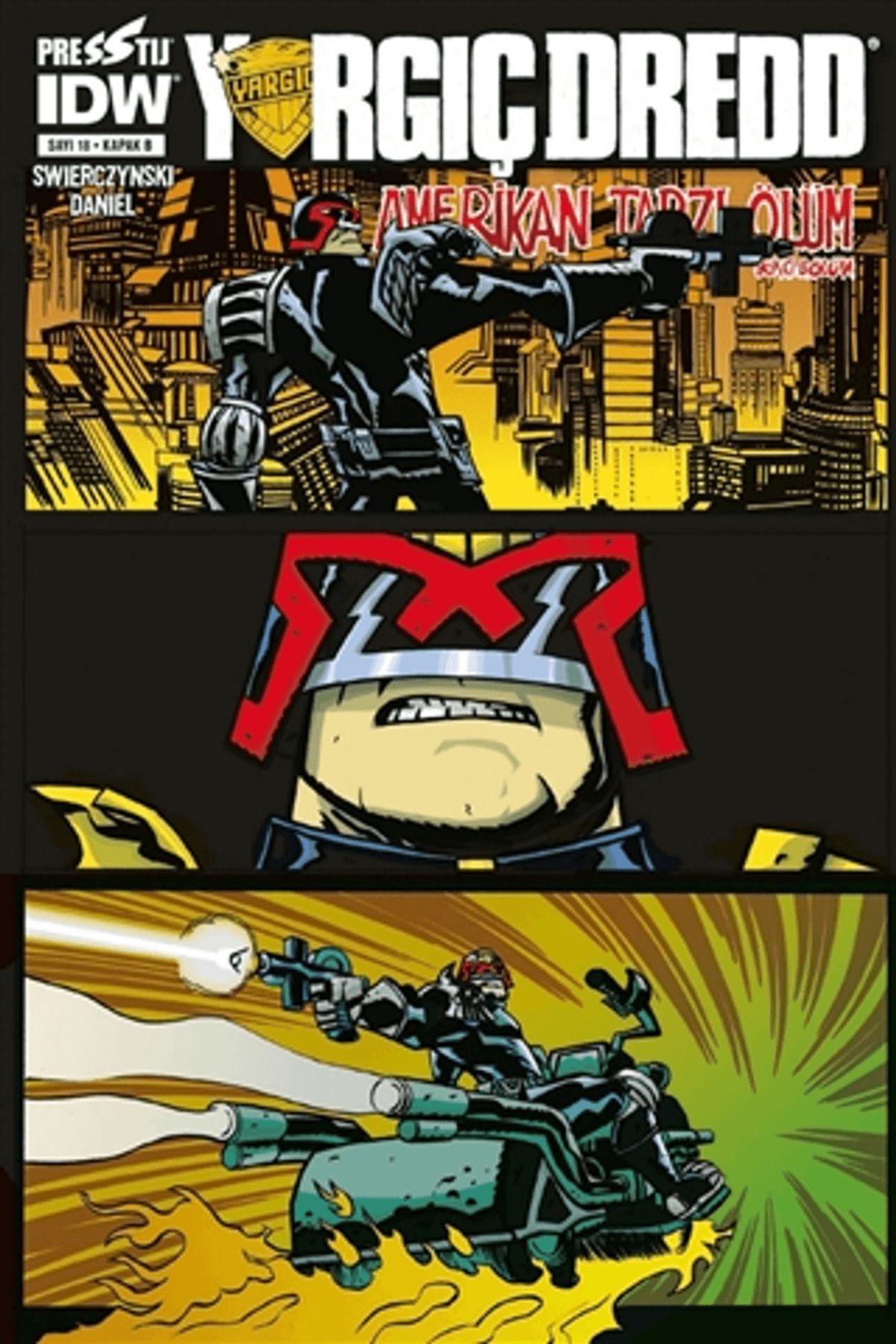 Presstij Kitap Yargıç Dredd Sayı 18 (Kapak B)