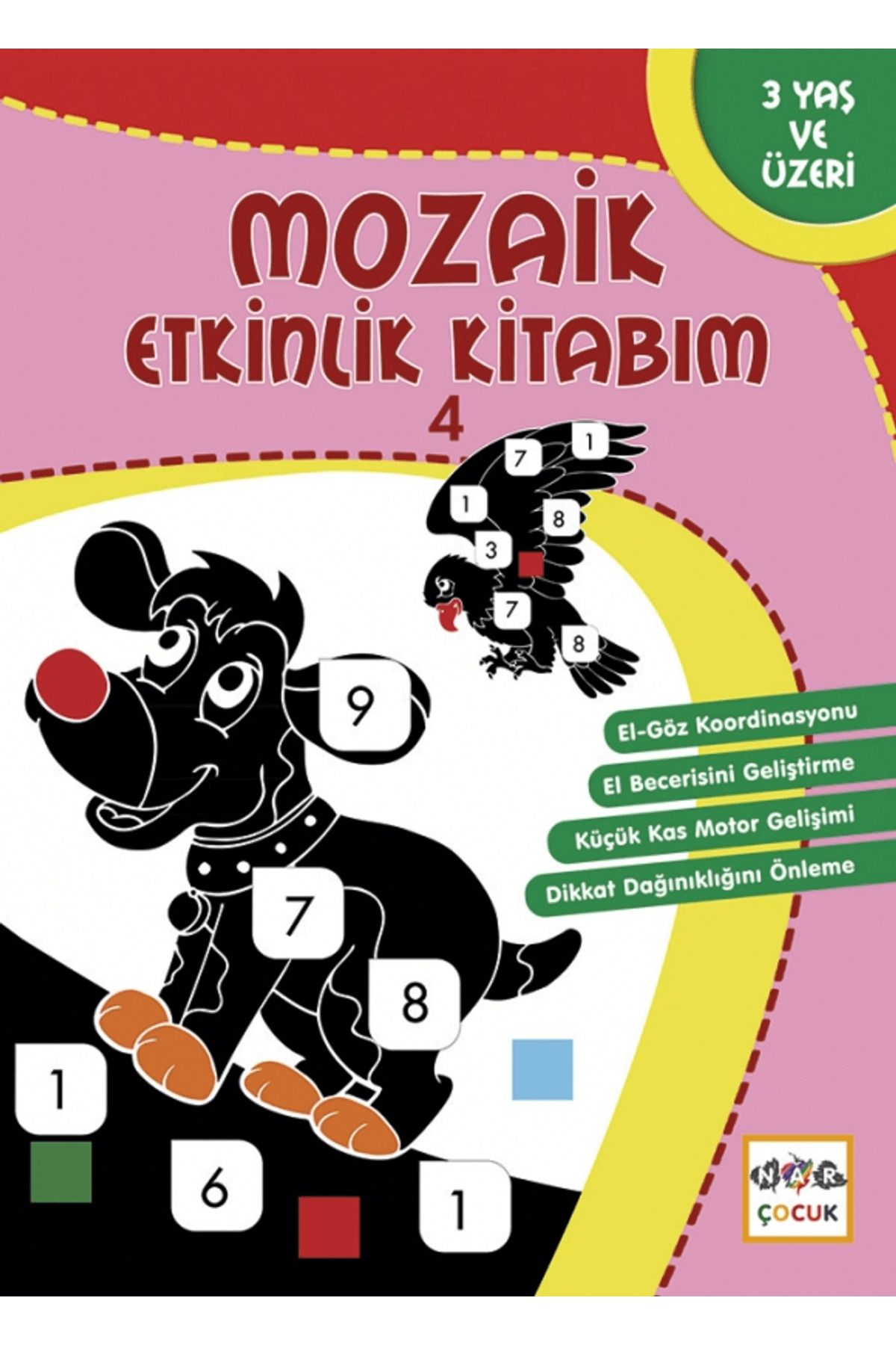 Nar Çocuk Mozaik Etkinlik Kitabım - 4