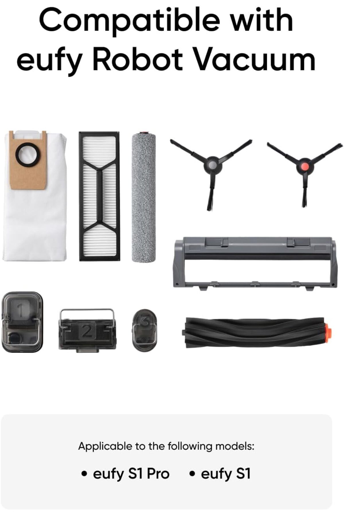 eufy-Replacement Kit for Match Device, Transparent 3
